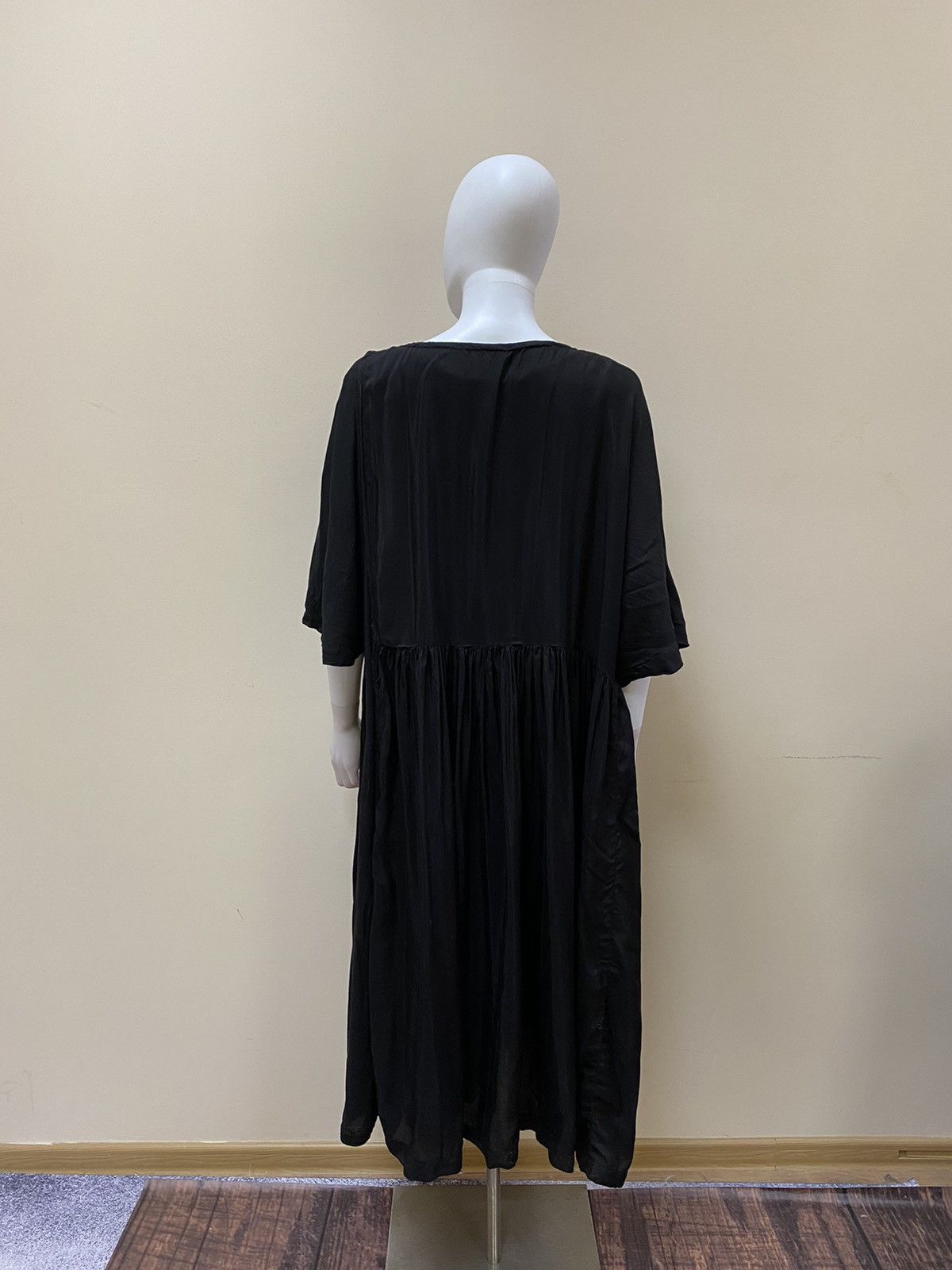 Rundholz Rundholz Asymmetric Papercotton Jersey Dress With Cut Size L Size L / US 10 / IT 46 - 7 Thumbnail