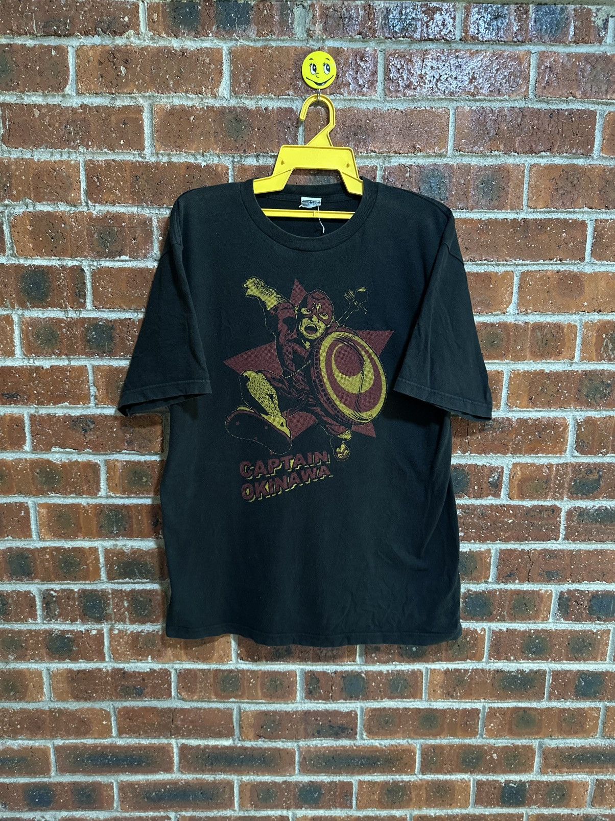 Anime × Japanese Brand × Vintage Vintage Captain Okinawa Faded Tee Size US L / EU 52-54 / 3 - 1 Thumbnail