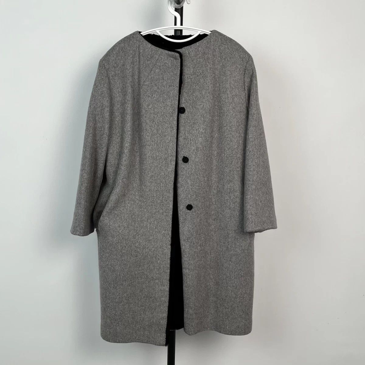 Fendi Fendi Gray Overcoat 40 Size S / US 4 / IT 40 - 1 Thumbnail