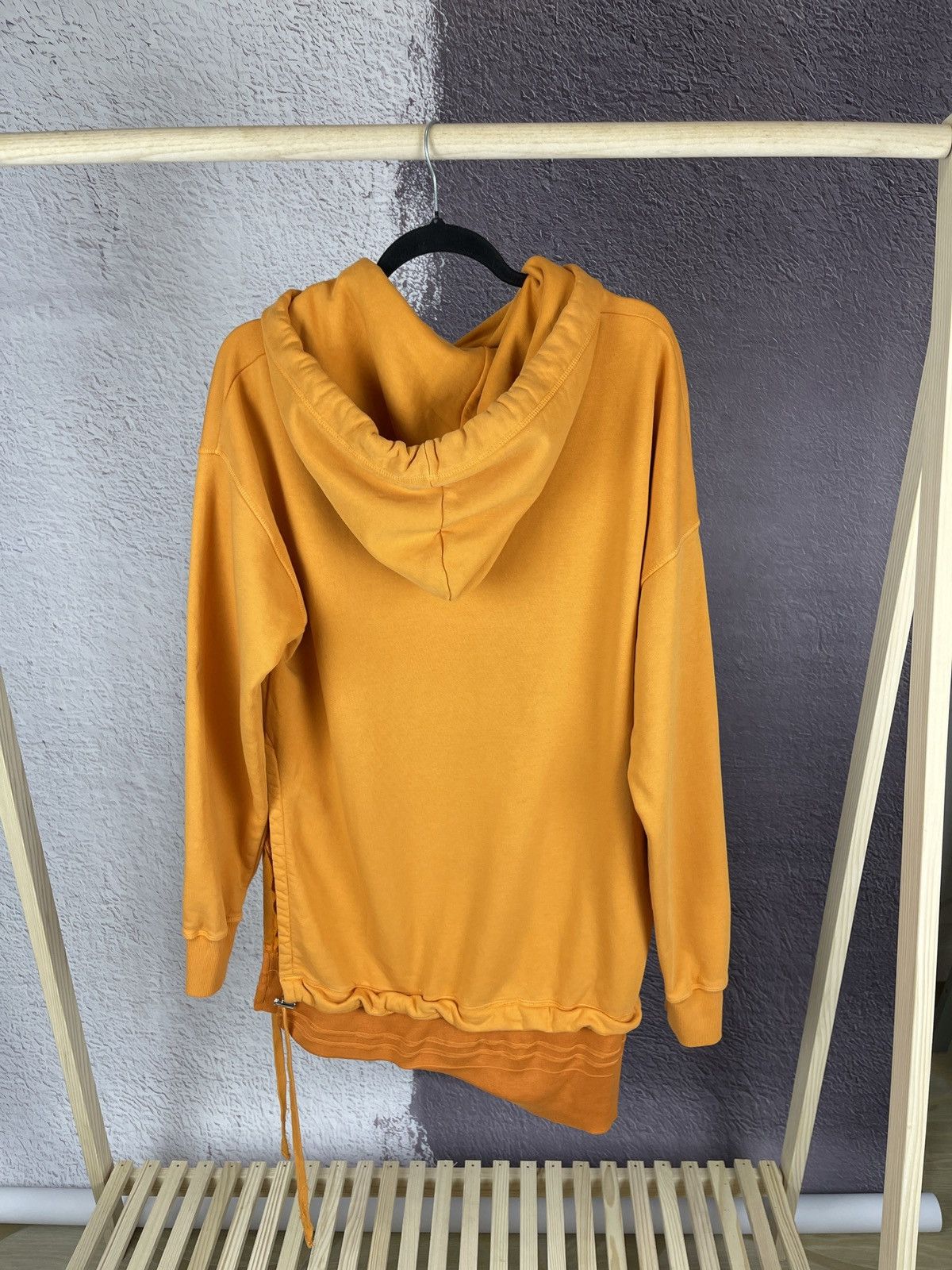 Diesel D-Rollier-Ton Asymmetric deconstruct oversized hoodie