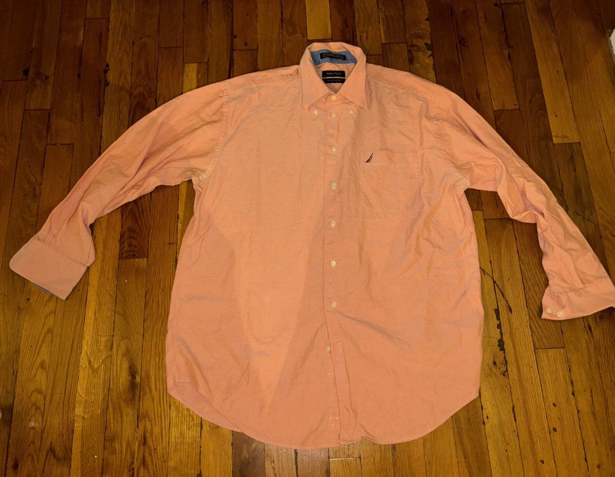 Nautica Nautica Classic Vintage Oxford Shirt 34/35 Size US L / EU 52-54 / 3 - 3 Thumbnail