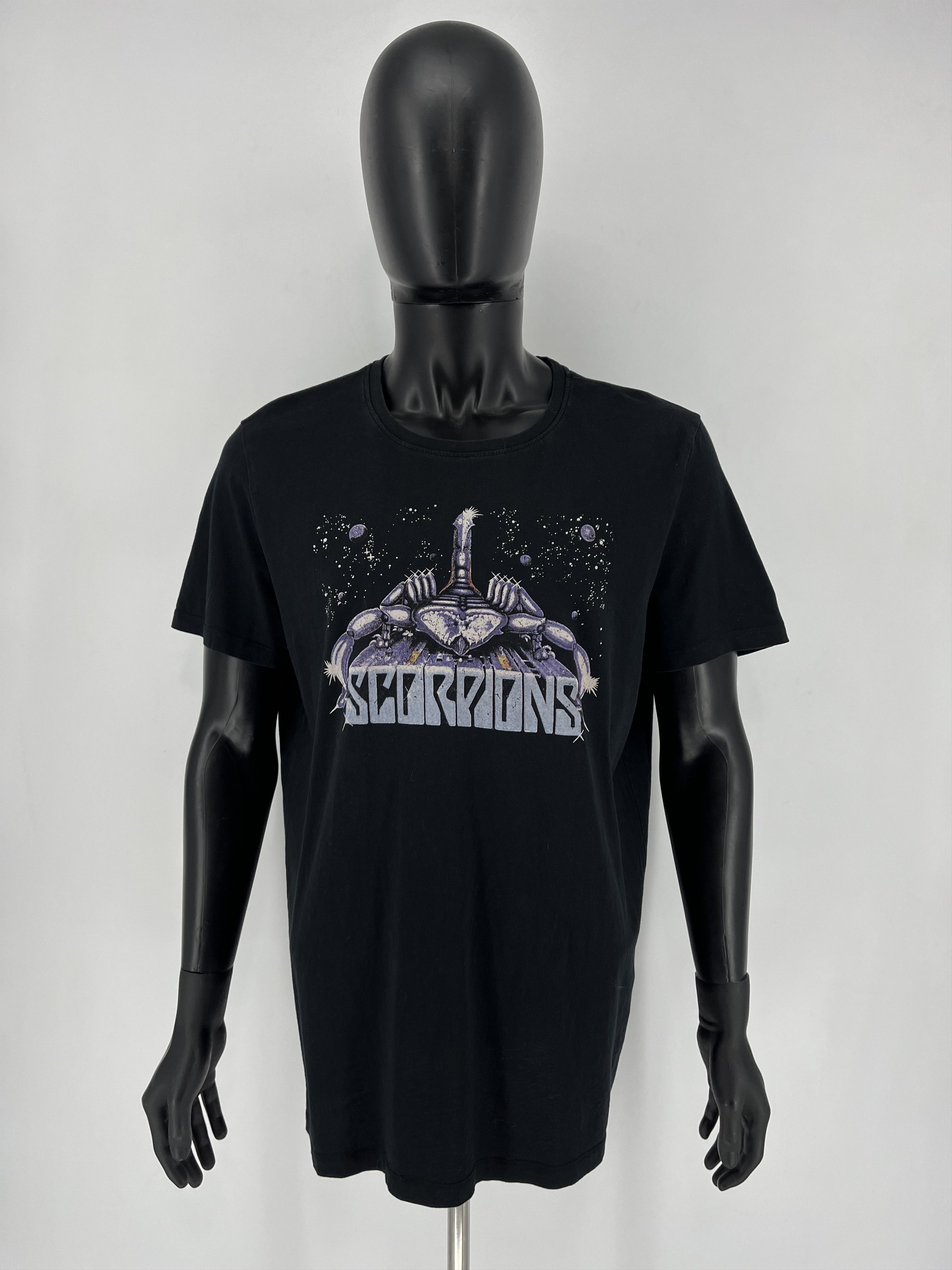 Band Tees Vintage Y2k Scorpions Rock Band T-shirt Band Rock Metal Size US XXL / EU 58 / 5 - 2 Thumbnail