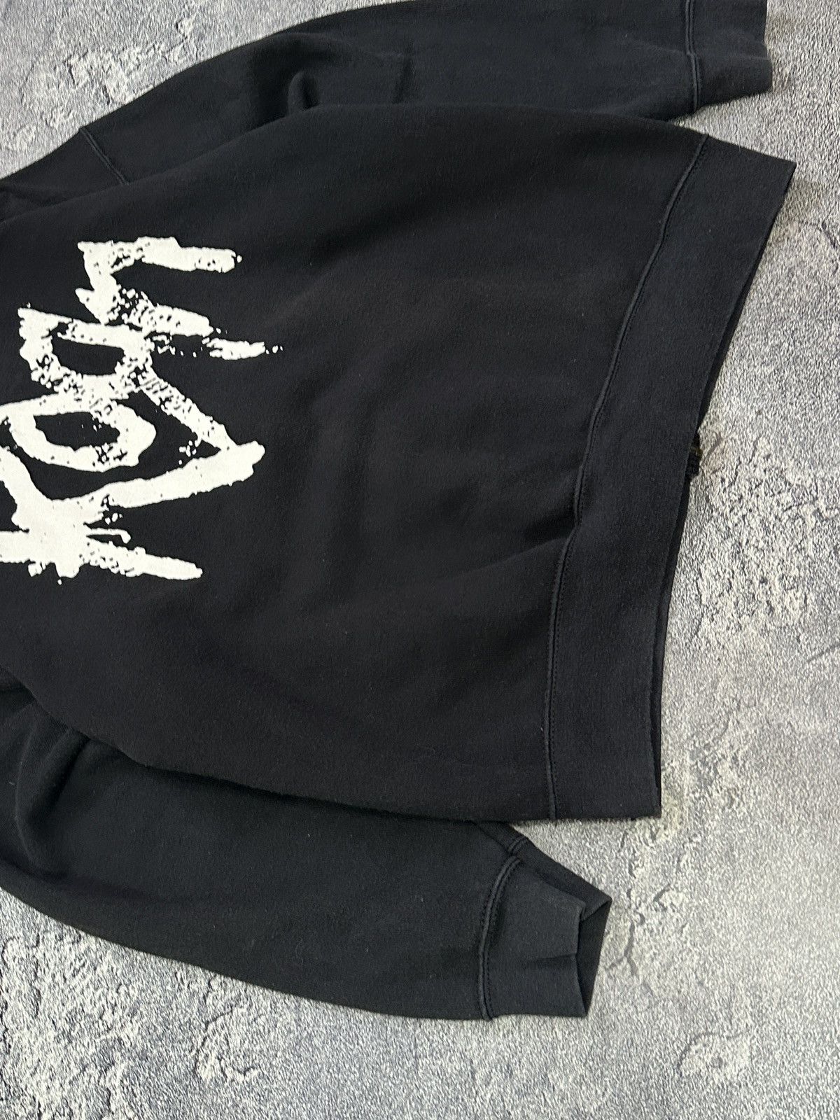 Vintage Korn Rock Band Black Big Logo Zip up Hoodie size M Size US M / EU 48-50 / 2 - 6 Thumbnail