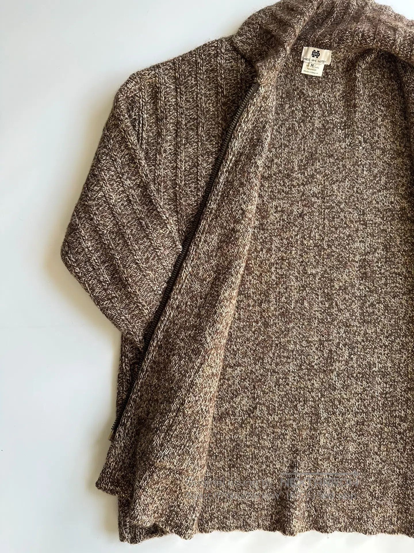 Dries Van Noten DRIES VAN NOTEN Thick zipper sweater in the initial design Size US M / EU 48-50 / 2 - 4 Thumbnail