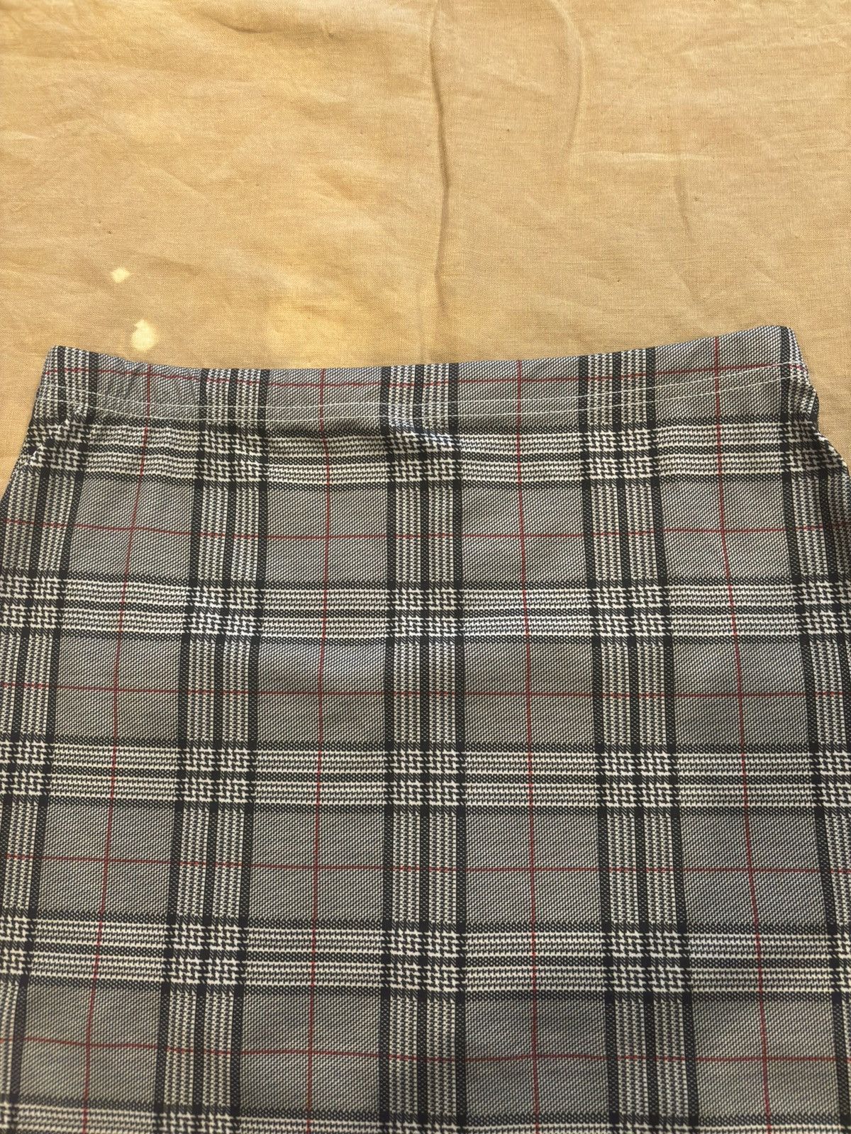 Other Plaid gray skirt.wb-46 Size 25" / US 0 / IT 36 - 2 Thumbnail