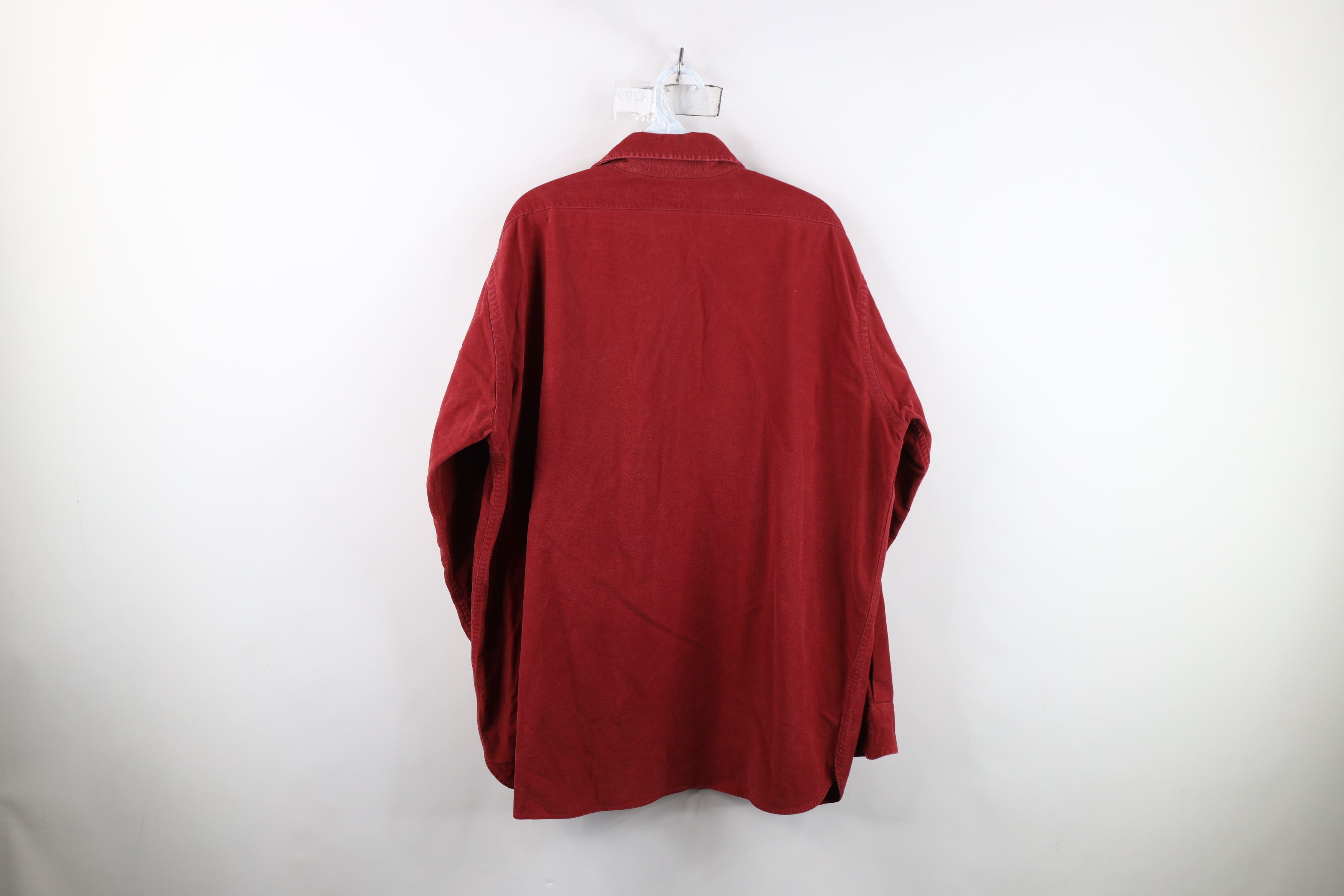 L.L. Bean Vintage 70s LL Bean Chamois Cloth Collared Button Shirt USA Size US M / EU 48-50 / 2 - 12 Thumbnail