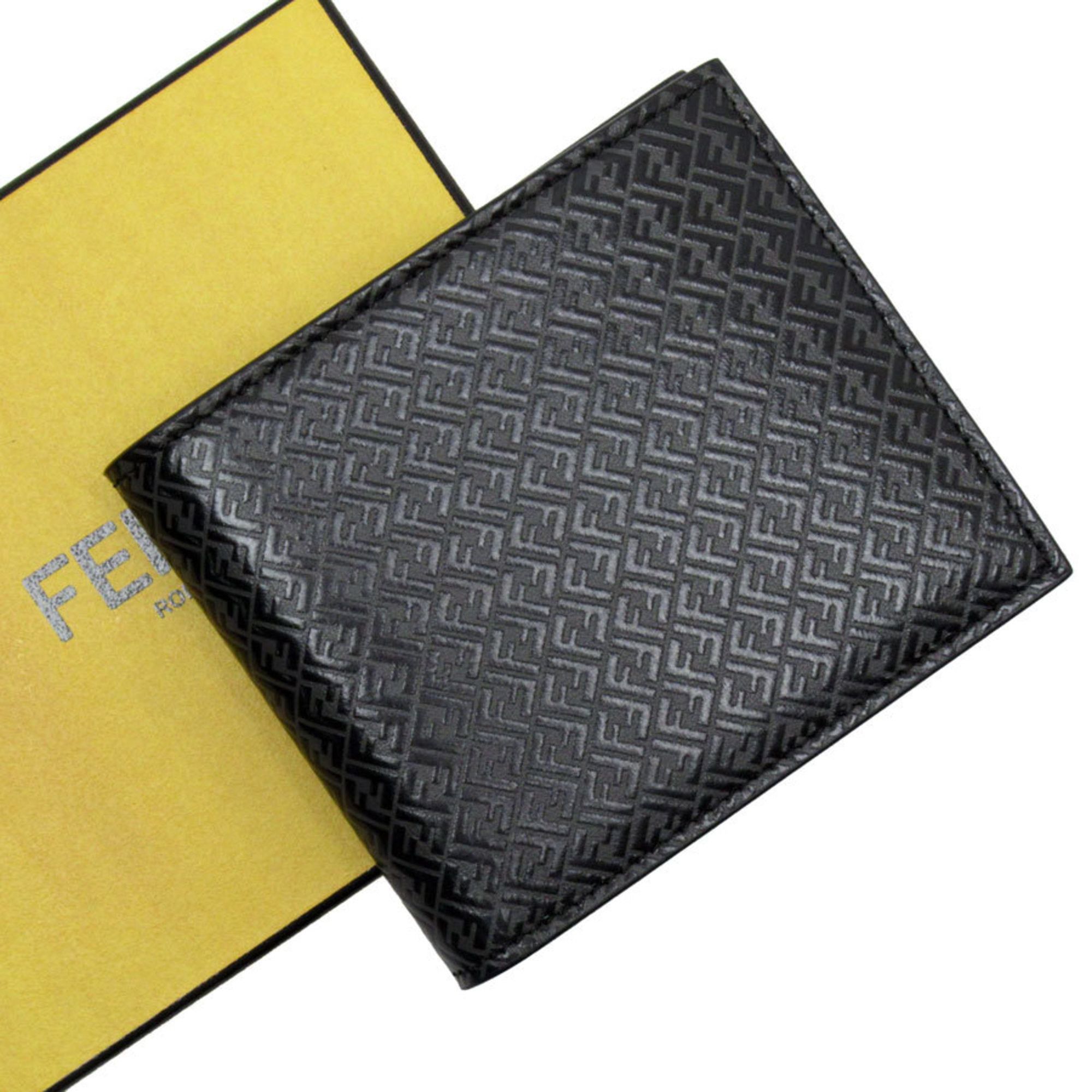 Fendi FENDI wallet leather black men's 7MO169-AGLP t19196j Size ONE SIZE - 1 Thumbnail