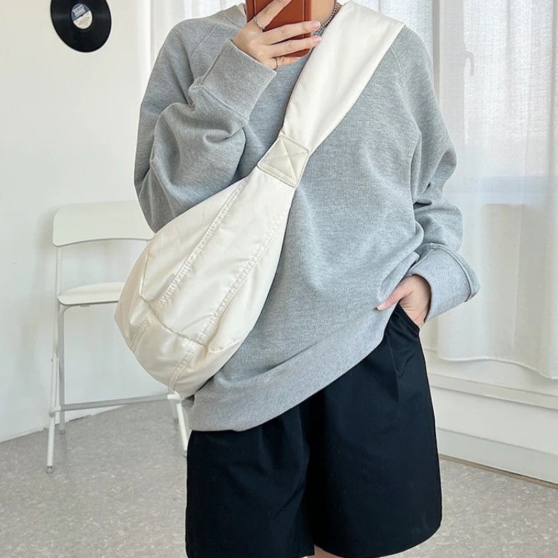 Japanese Brand Y2k Bag Casual Nylon Crossbody Military Size ONE SIZE - 4 Thumbnail