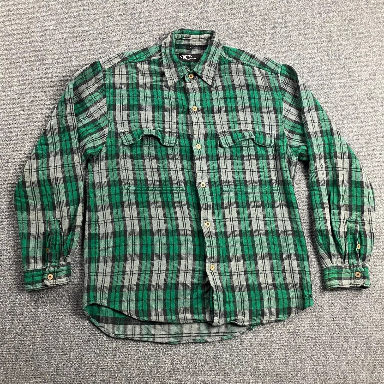 O'Neill O'Neill Flannel Shirt Men's Medium Plaid Heavyweight Adults Size US M / EU 48-50 / 2 - 1 Thumbnail