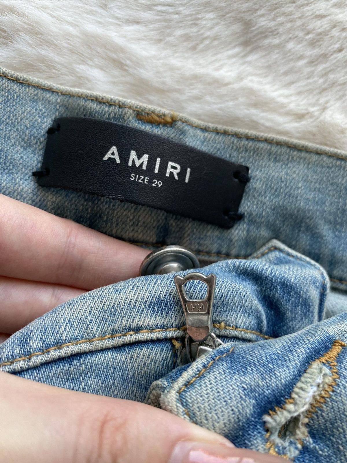 Amiri Amiri Indigo Track Jeans Size US 29 - 7 Thumbnail