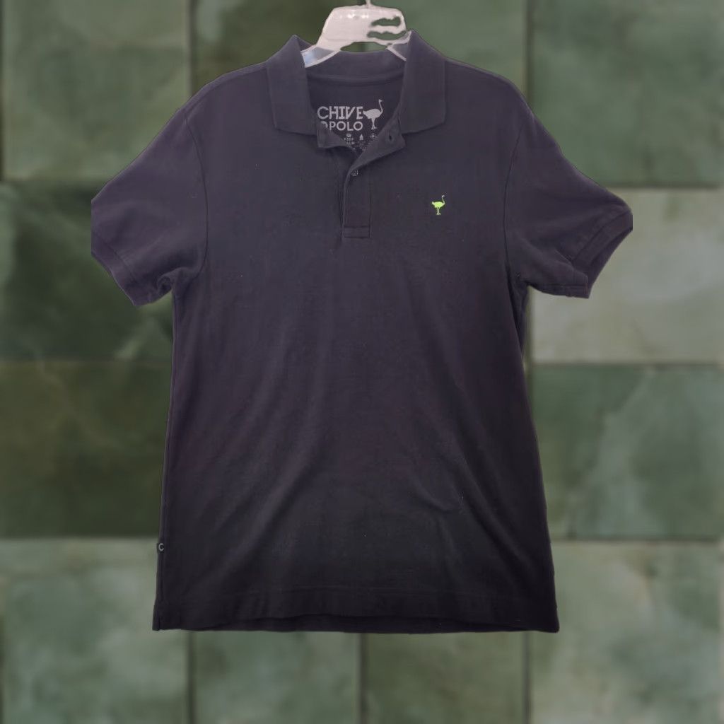 Vintage Chive Polo shirt Mens M Black Short Sleeve Polo Shirt M Black Chive Polo shirt Mens Medium Black Short Sleeve Size US M / EU 48-50 / 2 - 1 Thumbnail