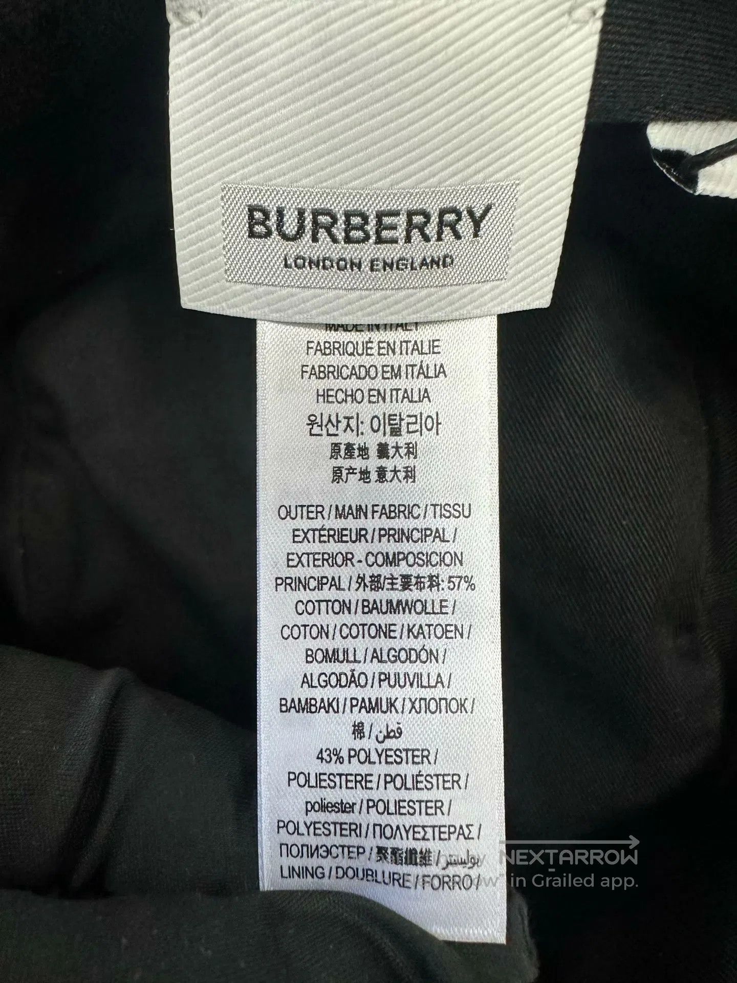 Burberry Burberry size M Classic khaki check fisherman's hat| Size ONE SIZE - 4 Thumbnail