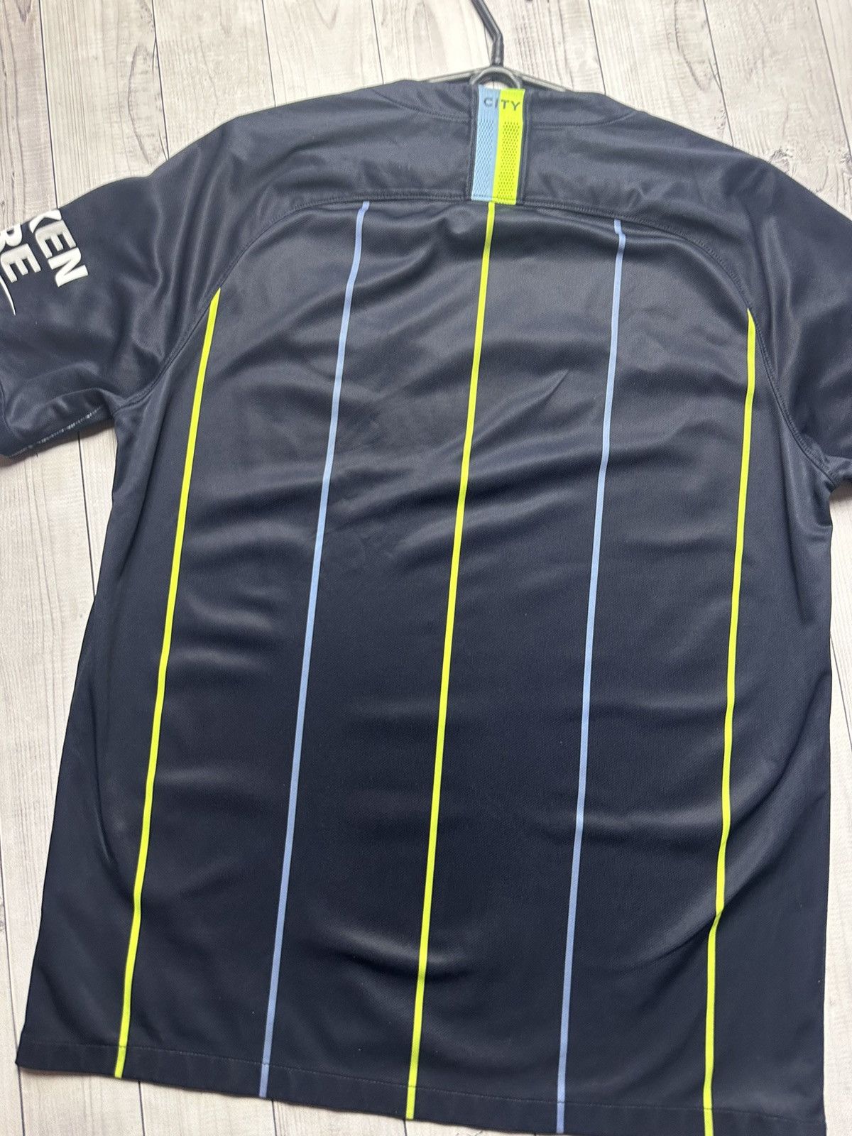 Nike × Vintage Vintage Nike Manchester City soccer jersey navy size L Size US L / EU 52-54 / 3 - 11 Thumbnail