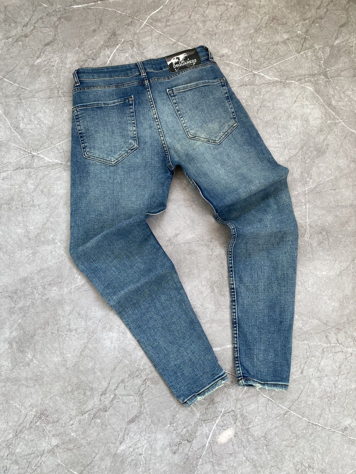 Dsquared2 Rare Dsquared2 Jeans Distressed Skinny Fit Made in Italy Size US 33 - 1 Thumbnail