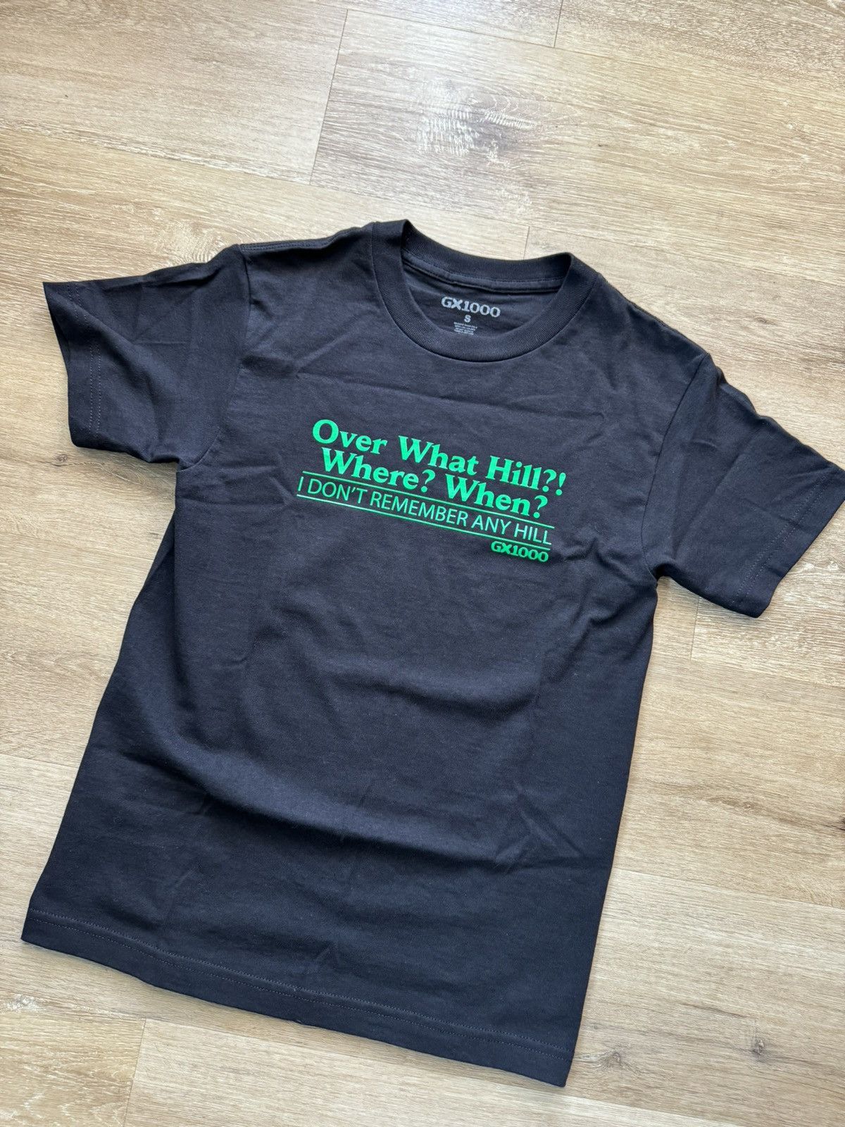 GX1000 GX1000 Over What Hill, Where?! Tee (Black/S) Size US S / EU 44-46 / 1 - 8 Thumbnail