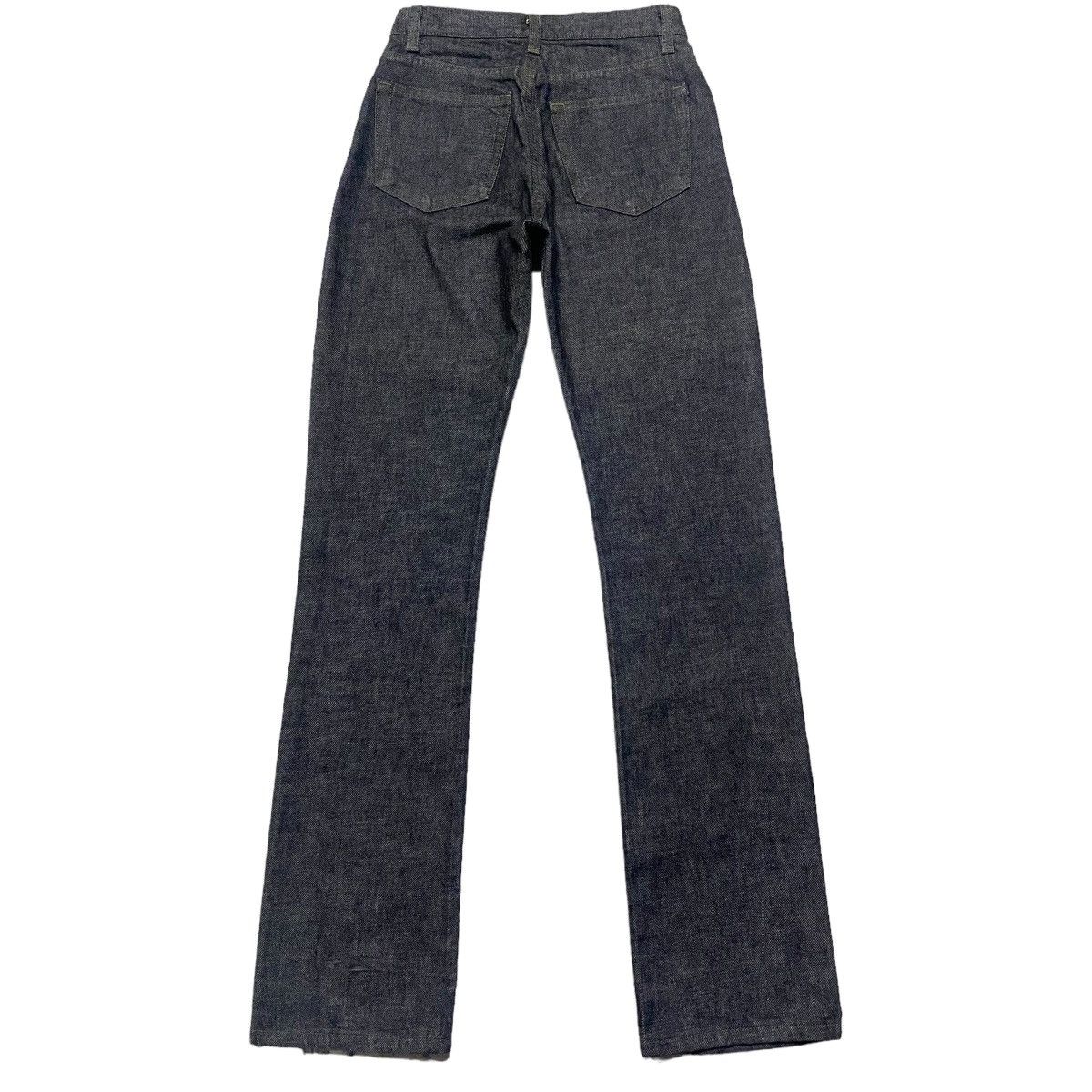 Vintage Helmut Lang Raw Black Denim Jeans