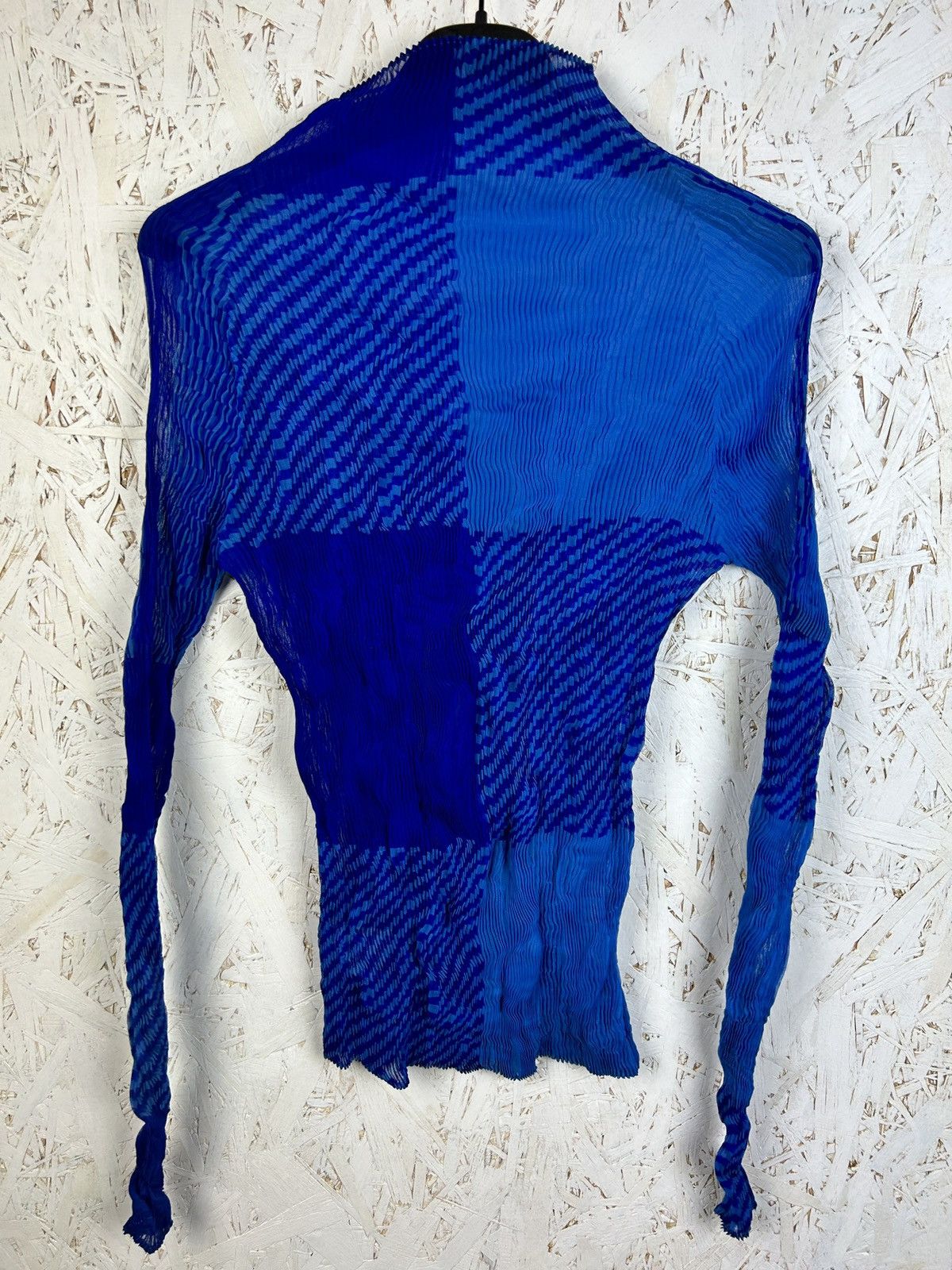 Issey Miyake Vintage Issey Miyake Pleats Pleated Ornament Long Sleeve Size M / US 6-8 / IT 42-44 - 7 Thumbnail