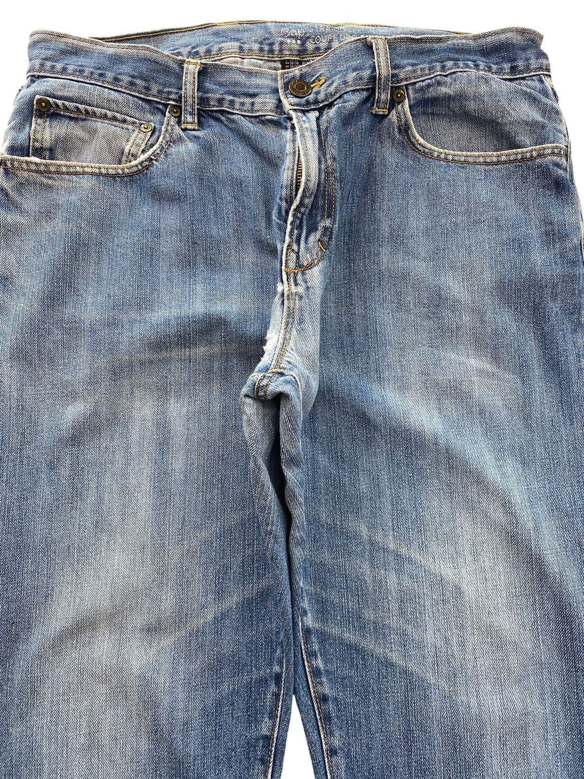 Gap Gap Faded Wash Style Straight Fit Jeans Size US 34 / EU 50 - 2 Thumbnail