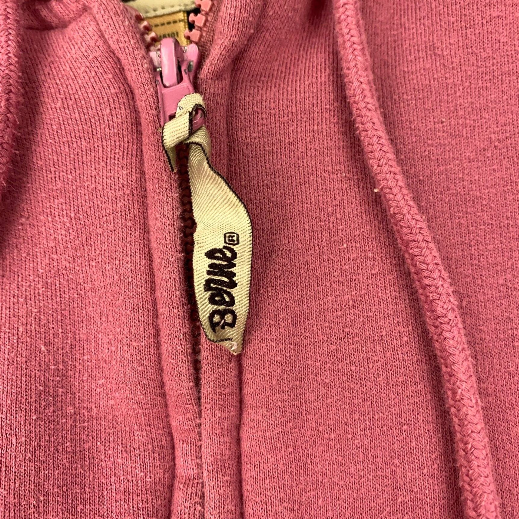 Vintage Berne Hoodie Womens Size 2XL Red Thermal Waffle-knit Lining Zip Knit Activewear Casual Pullover Hooded Lined Womens 2XL Red Knit Size XXL / US 16-18 / IT 52-54 - 5 Thumbnail