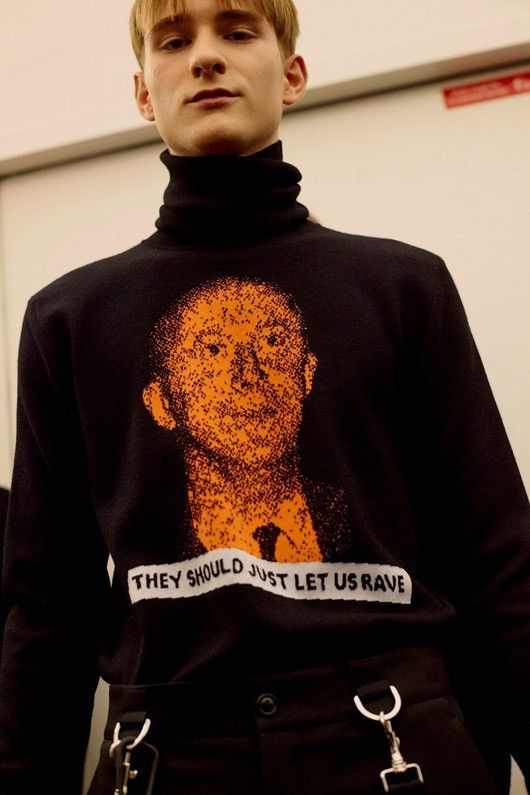 Dior FW17 Hardior - They Should Just Lets Us Rave - Sweater Size US S / EU 44-46 / 1 - 1 Thumbnail