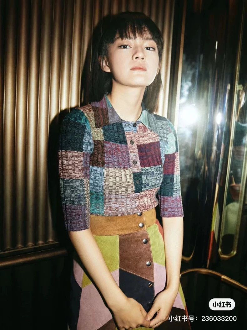 Prada Prada Colourful plaid lapel knitted short sleeves Size XXS / US 00 / IT 34 - 7 Thumbnail