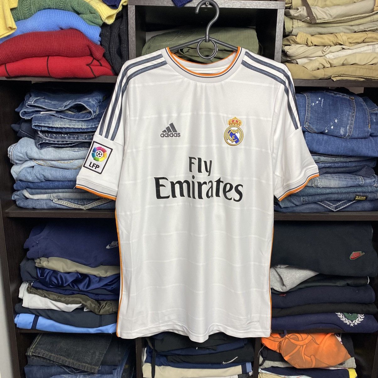 Adidas Vintage Adidas Real Madrid Home 2013 Soccer jersey size M Size US M / EU 48-50 / 2 - 1 Thumbnail