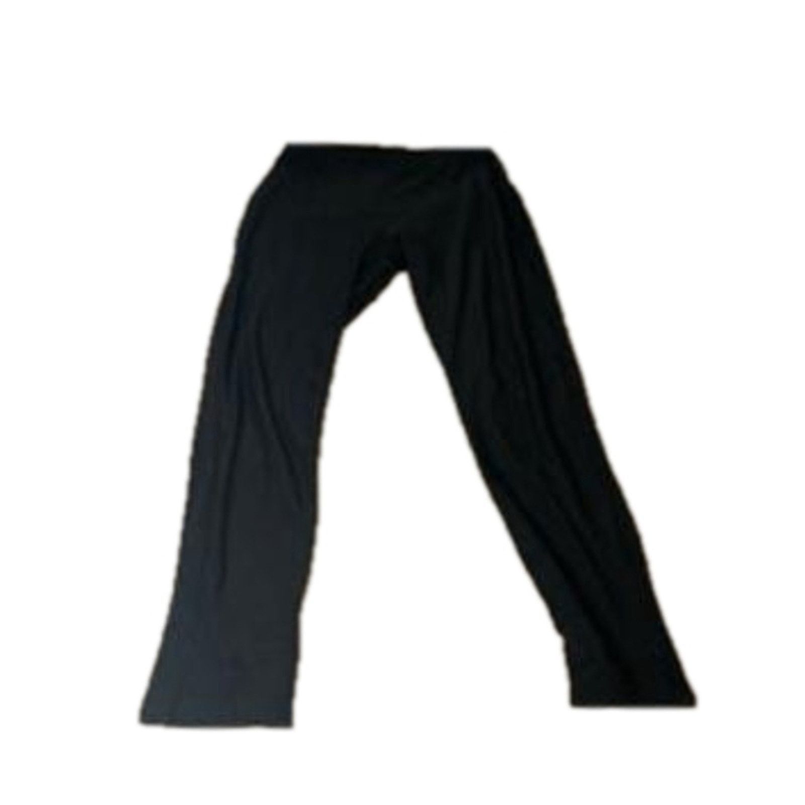Other Y2K Black Wide Leg Lounge Pants MIA Rose Comfy Stretch Size 30" / US 8 / IT 44 - 2 Thumbnail