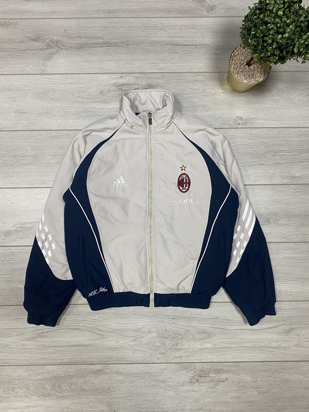 00's Adidas Milan Red Track Jacket XL