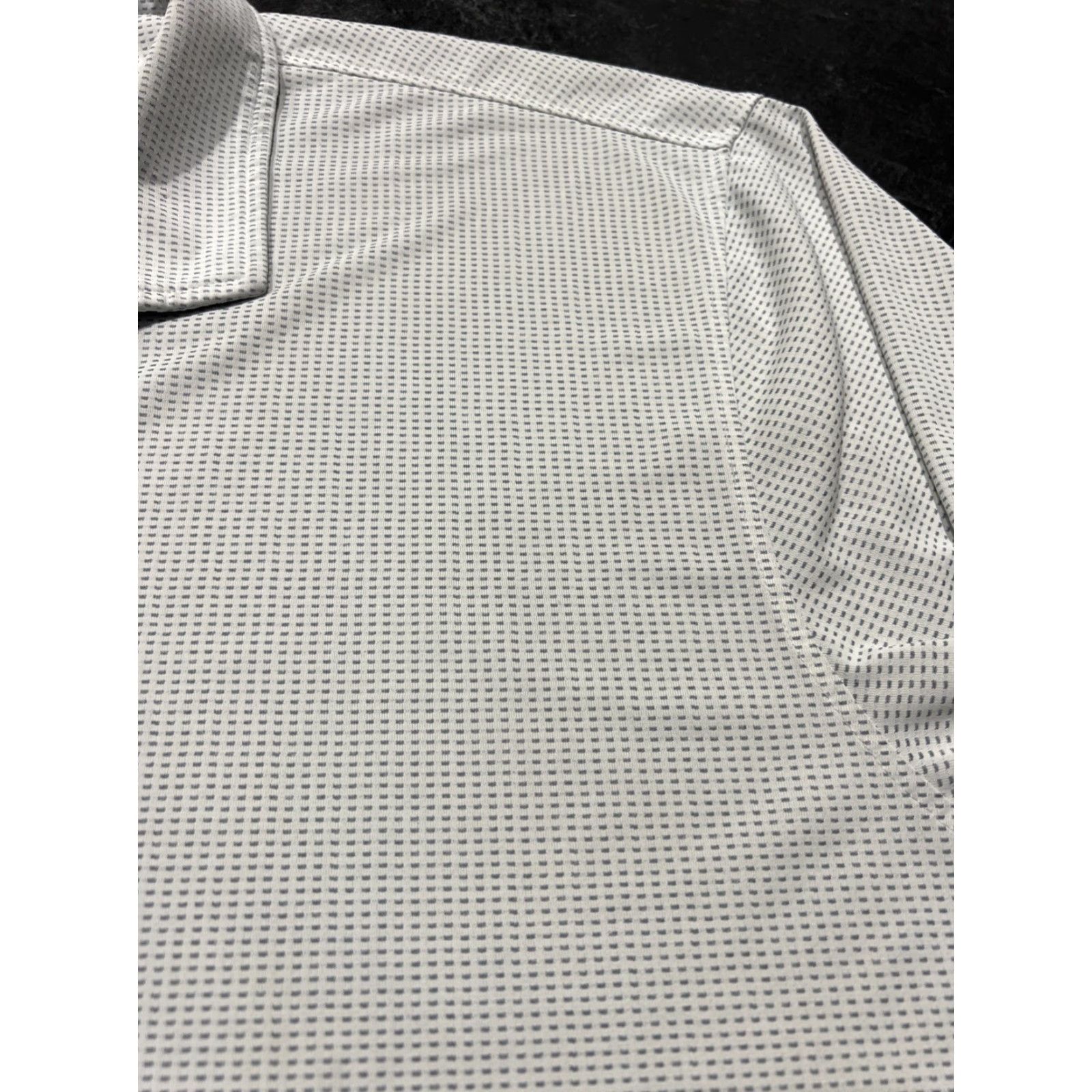 Vintage Genteal Polo Shirt Mens 3XL Golf Performance Short Sleeve Wicking Gray Polyester Breathable Moisture Wicking Logo Regular Collared Button Polo Mens Size US XXL / EU 58 / 5 - 4 Thumbnail