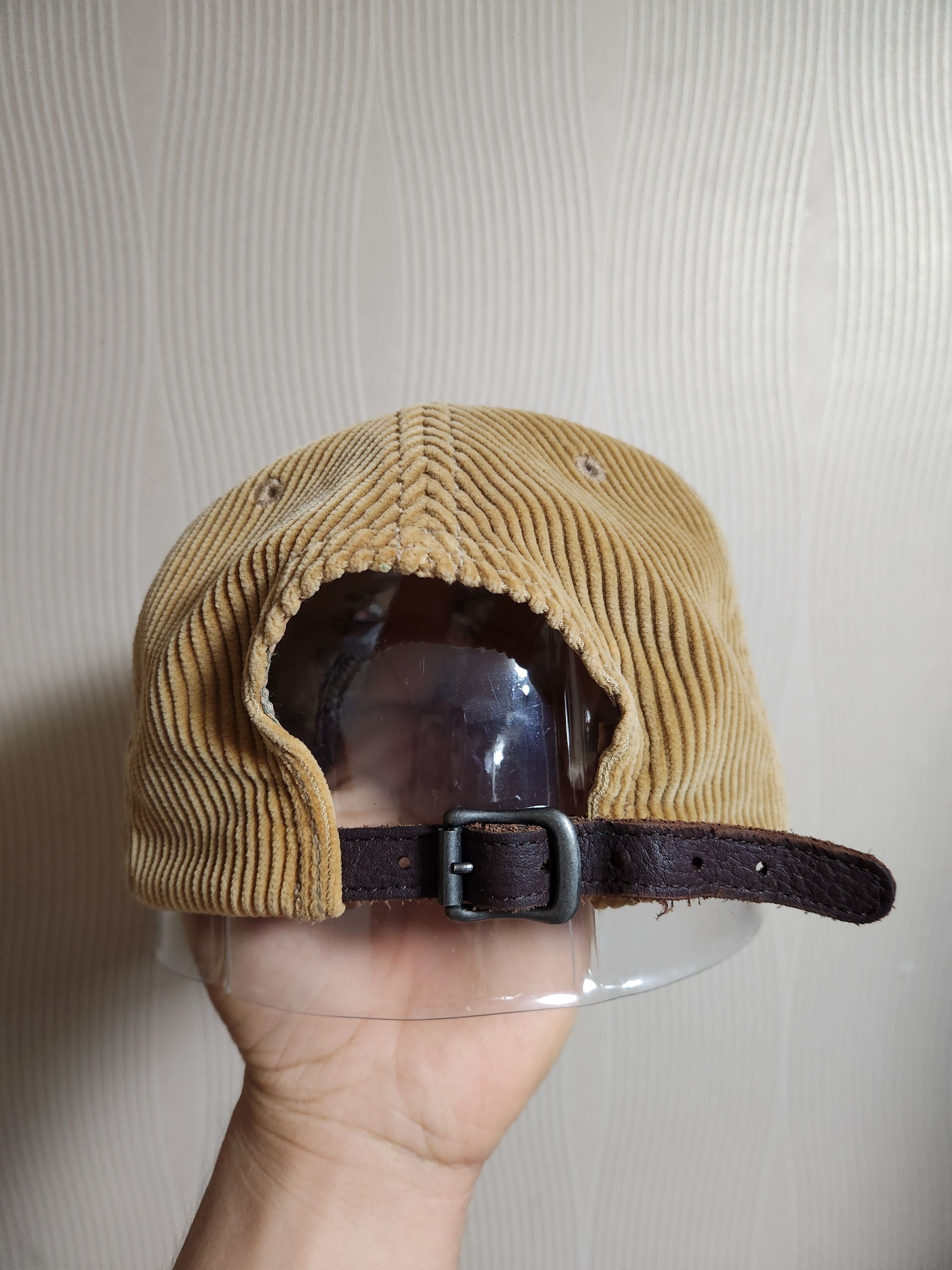 Polo Ralph Lauren VTG Polo Ralph Lauren flyfishing Corduroy leather Hat Cap Size ONE SIZE - 4 Thumbnail