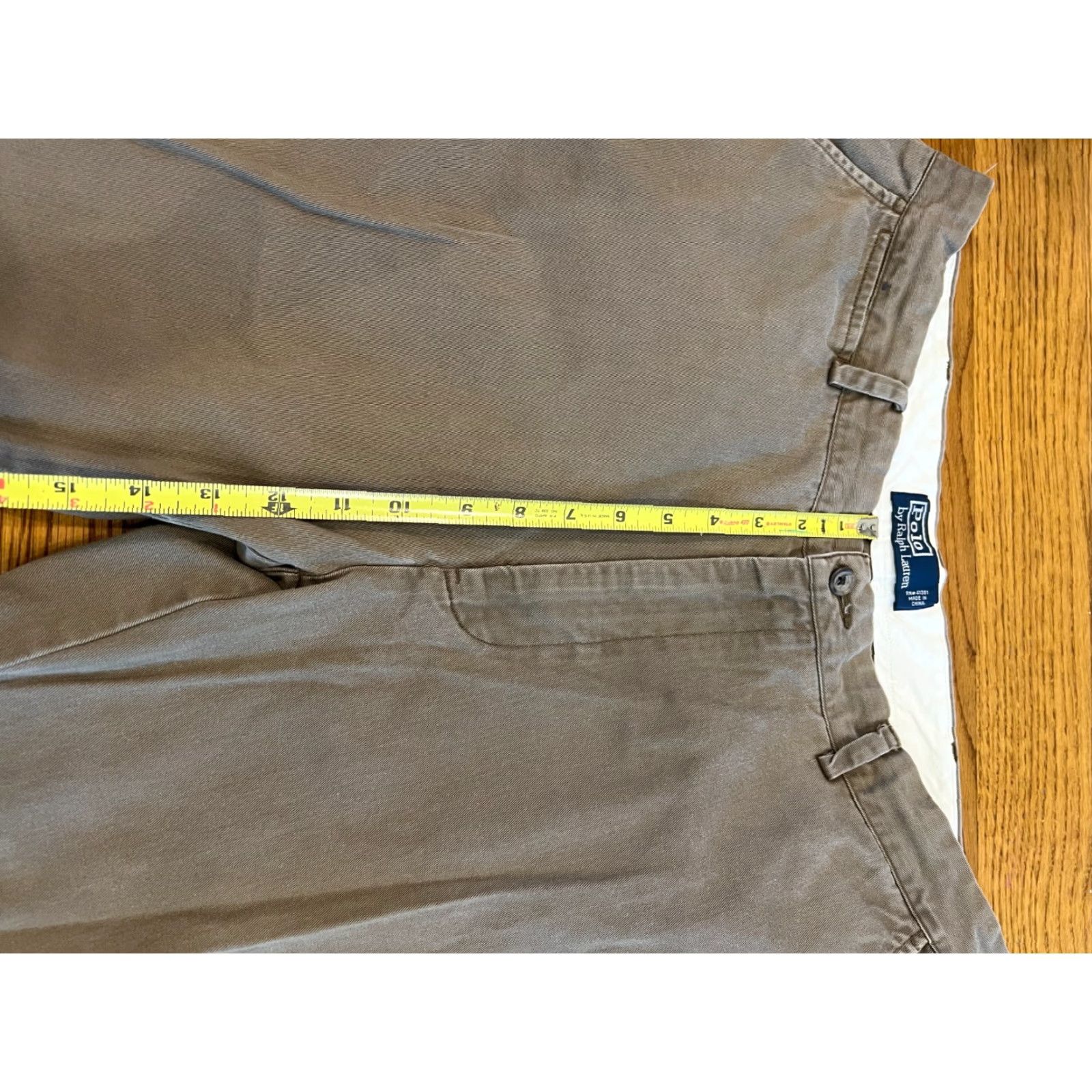 Polo Ralph Lauren VINTAGE Polo Ralph Lauren Chino Pants Mens 36x32 Brown Classic Designer Size US M / EU 48-50 / 2 - 6 Thumbnail