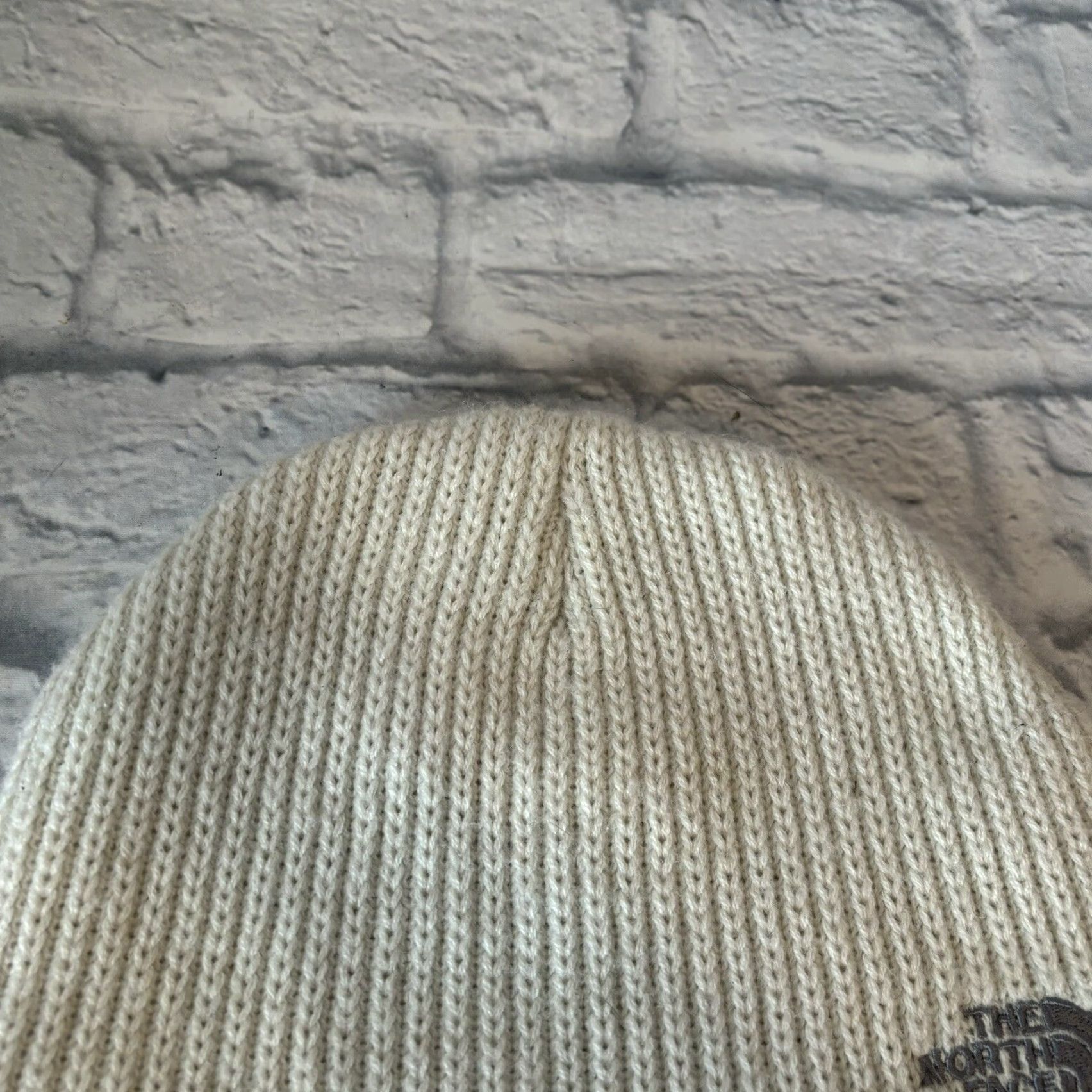 The North Face The North Face Beanie White Knit Women One Size Size ONE SIZE - 3 Thumbnail
