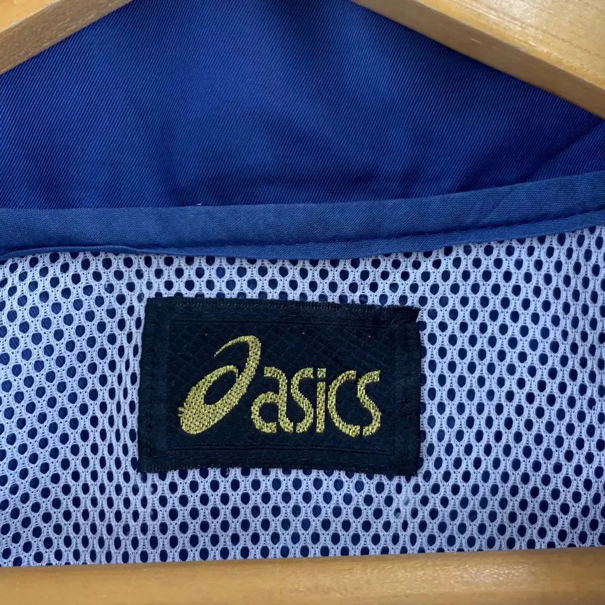 Asics Vintage 80’ ASICS JAPAN Recycle Fabric Jacket Windbreaker Size US XL / EU 56 / 4 - 6 Thumbnail