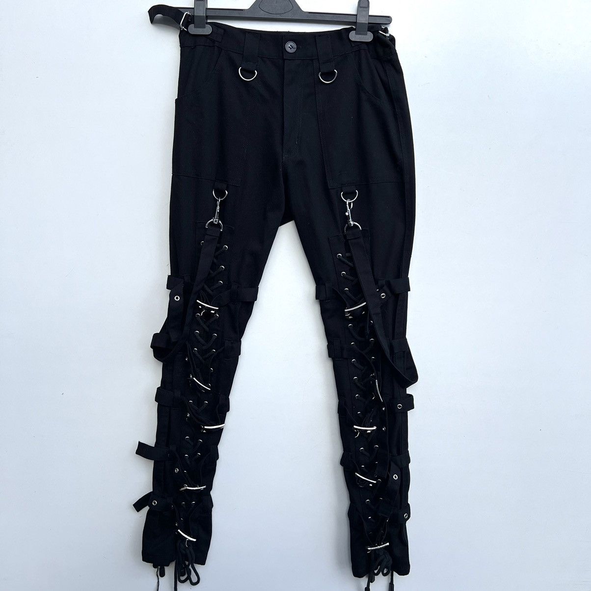 Designer × Japanese Brand Bondage pants Japanese dead threads Size US 30 / EU 46 - 1 Thumbnail