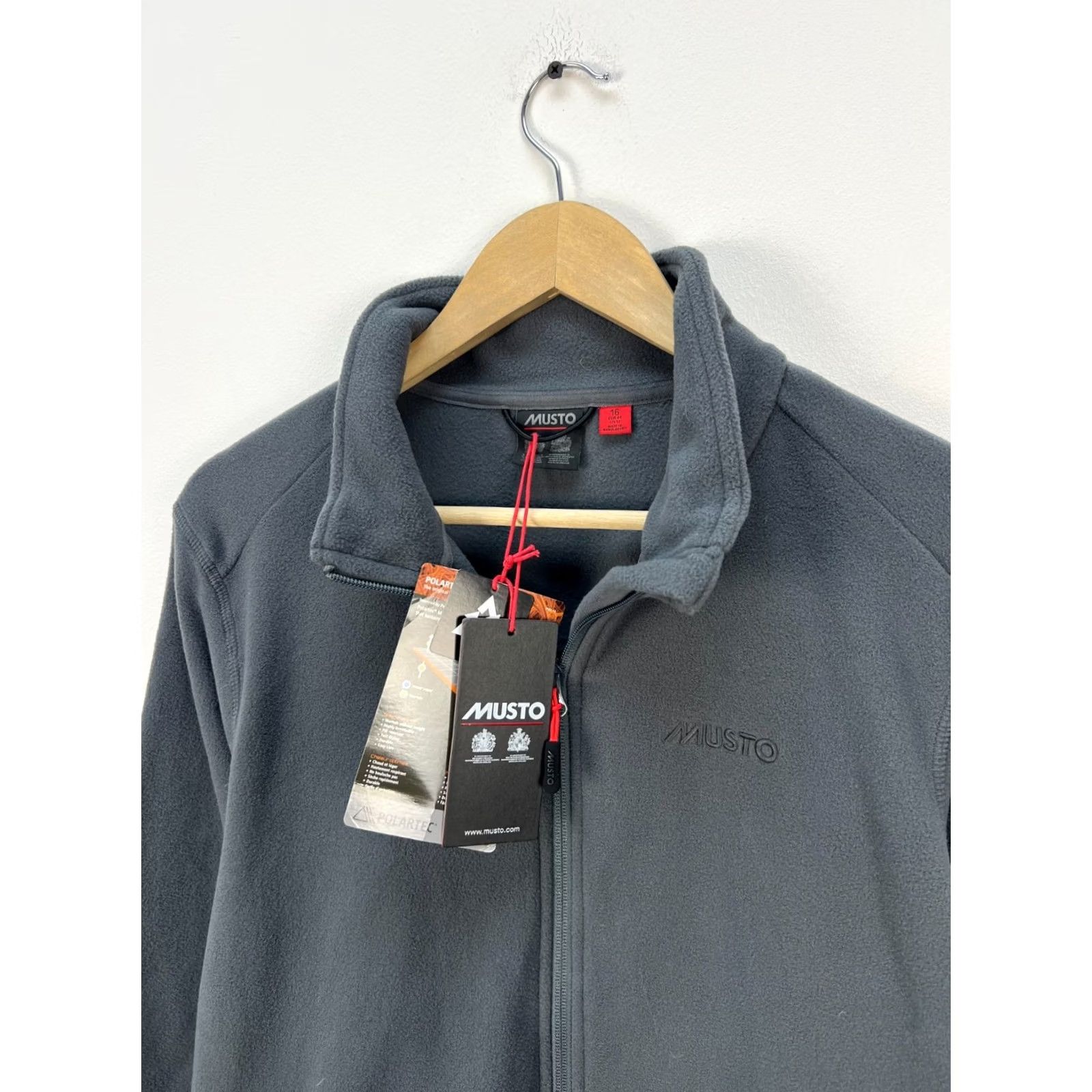 Musto MUSTO Corsica Fleece Jacket Zip Pullover Polartec Women's Size 16 Size XXL / US 16-18 / IT 52-54 - 2 Thumbnail