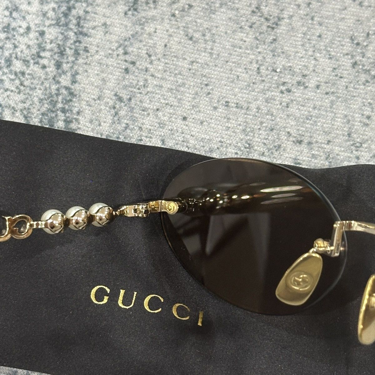 Gucci GUCCI GG1922S 003 SUNGLASSES Size ONE SIZE - 7 Thumbnail