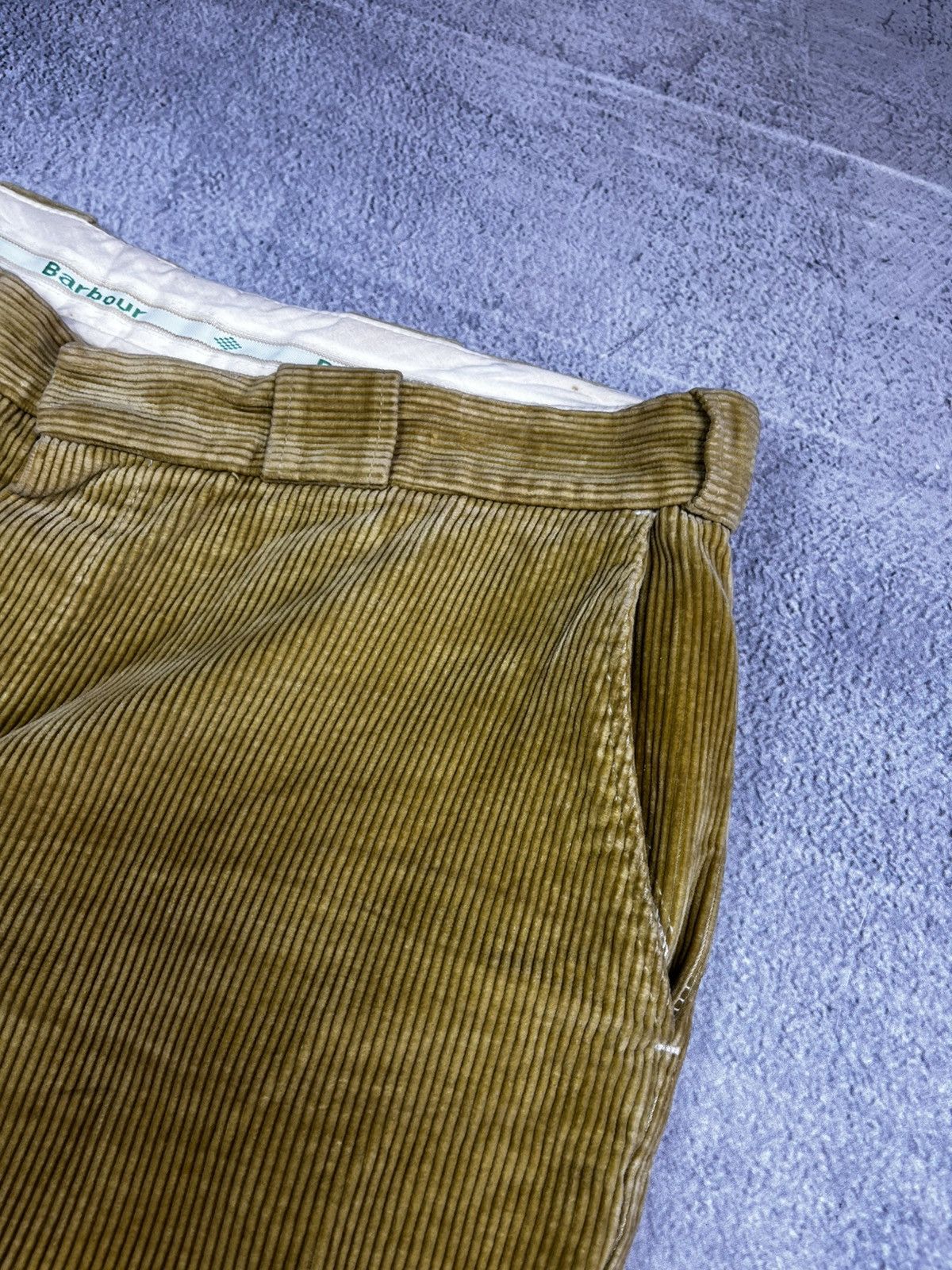 Barbour × Vintage Barbour corduroy pants vintage 90s Size US 35 - 5 Thumbnail