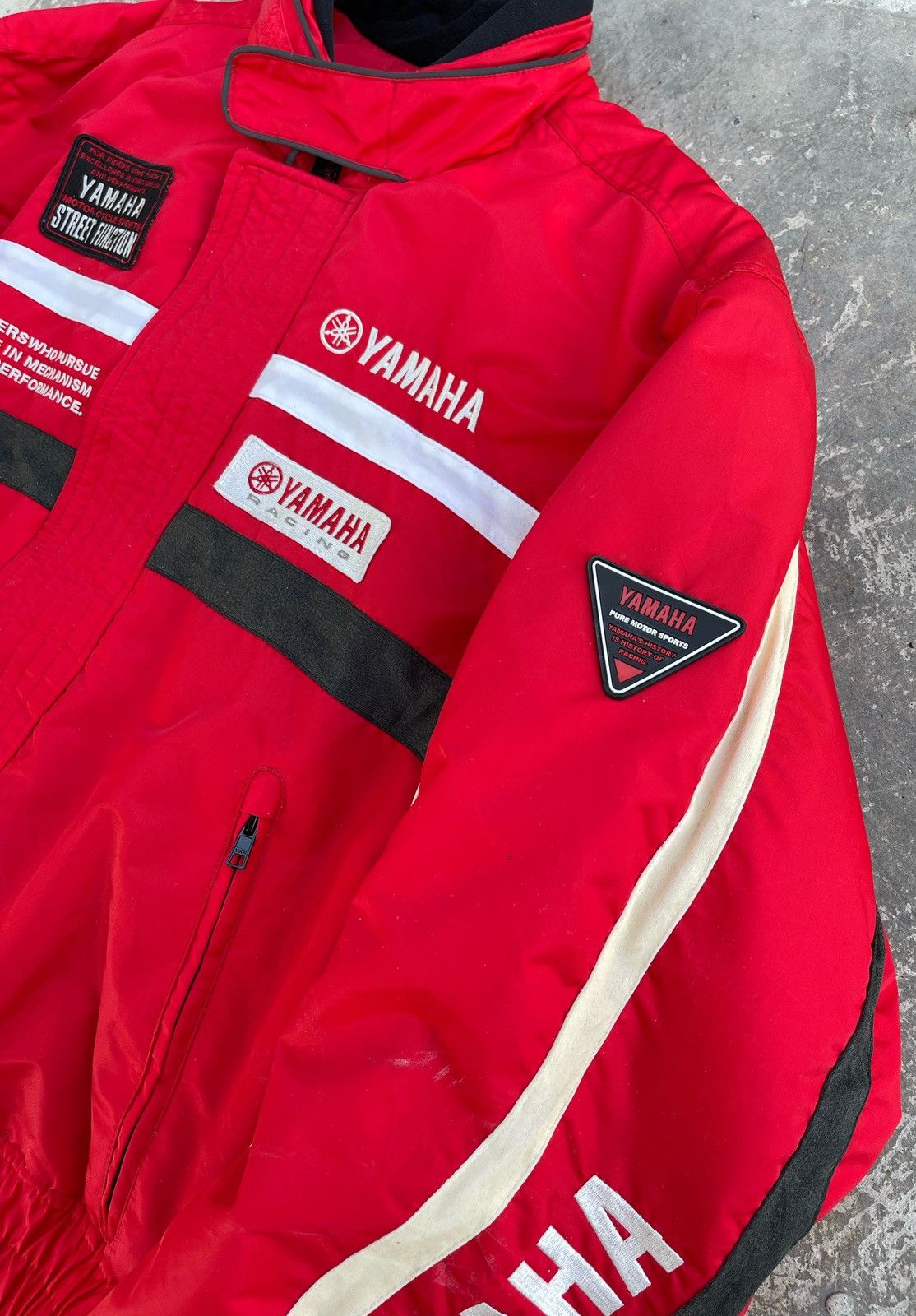 Yamaha 🔥YAMAHA MOTO SPORTS WATERPROOF RACING BOMBER JACKET Size US L / EU 52-54 / 3 - 7 Thumbnail