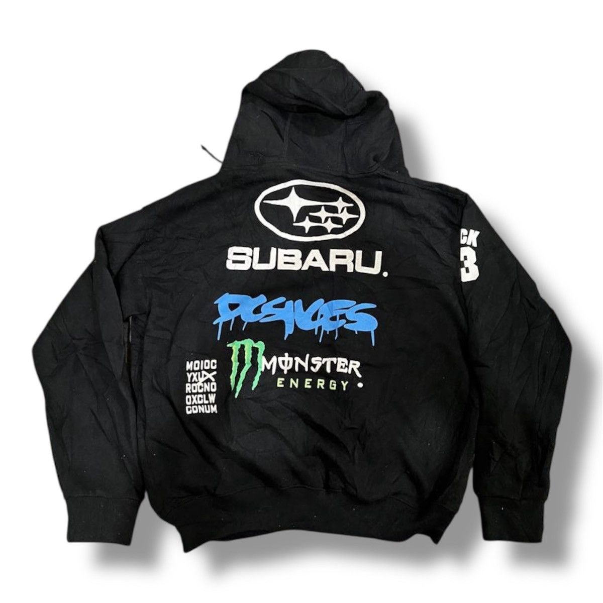 Sports Specialties Vintage Subaru Racing Team Monster Energy Hoodies Jacket Size US L / EU 52-54 / 3 - 1 Thumbnail