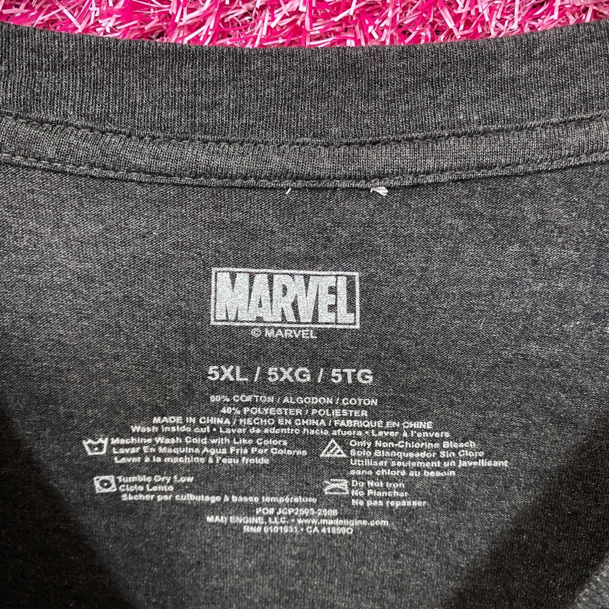 Marvel Comics Marvel The Punisher Skull Logo Graphic T-Shirt 5XL Size US XXL / EU 58 / 5 - 4 Thumbnail