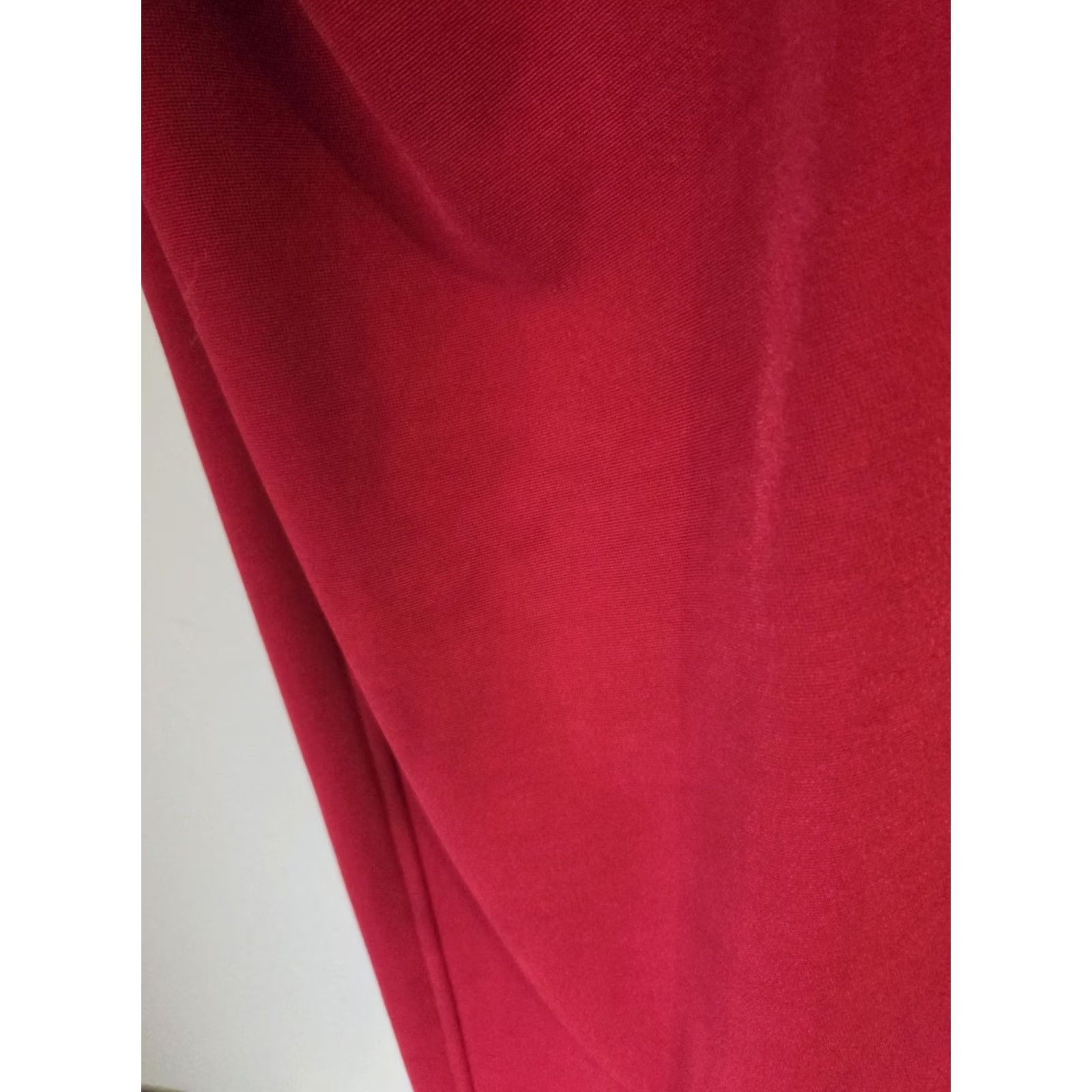 Vintage VINTAGE Spiegel Ebony Style Asian Look Sheath Dress Size 8 Red 1980s Womens Size M / US 6-8 / IT 42-44 - 6 Thumbnail