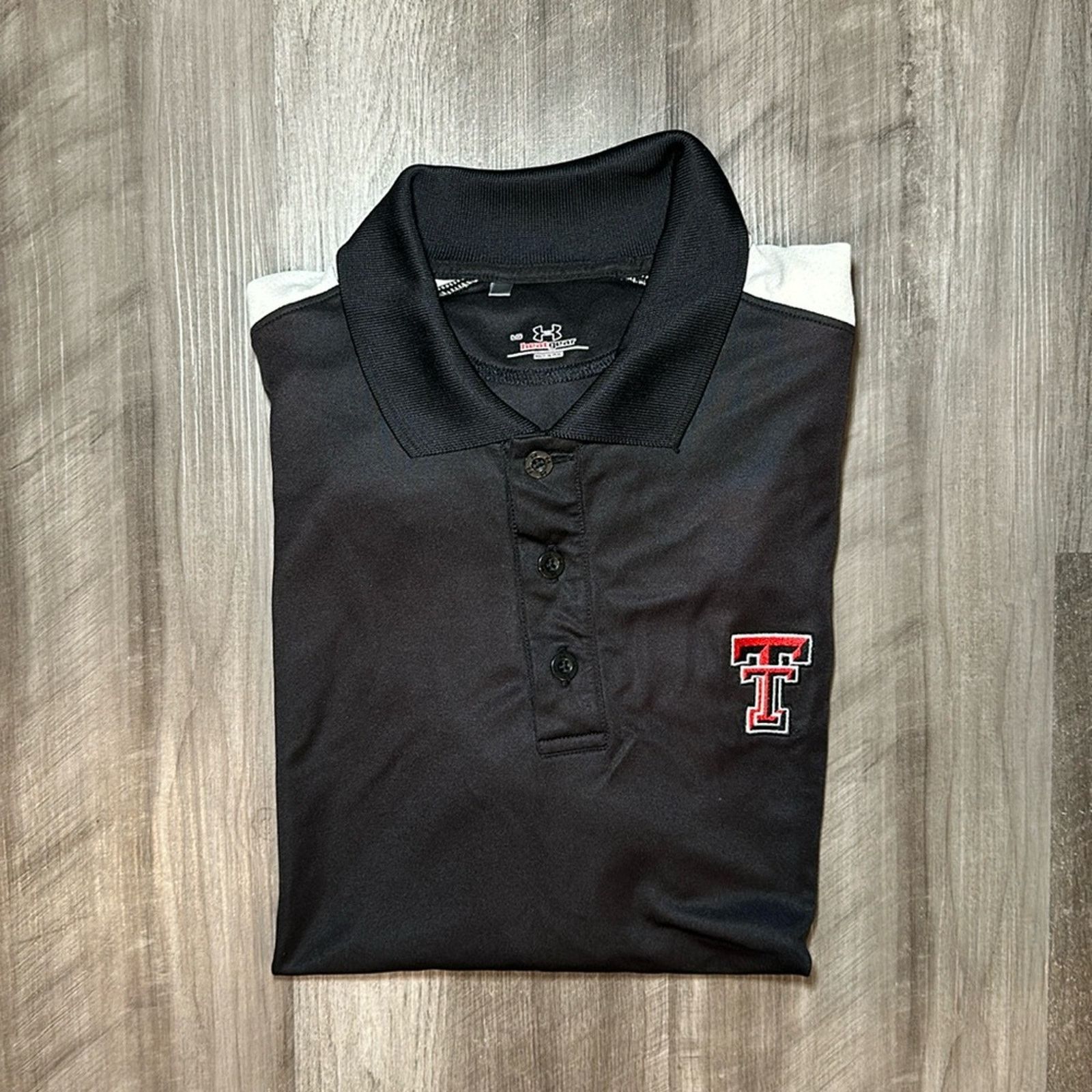 Under Armour Texas Tech Red Raiders Under Armour HeatGear Polo - Large Size US L / EU 52-54 / 3 - 1 Thumbnail