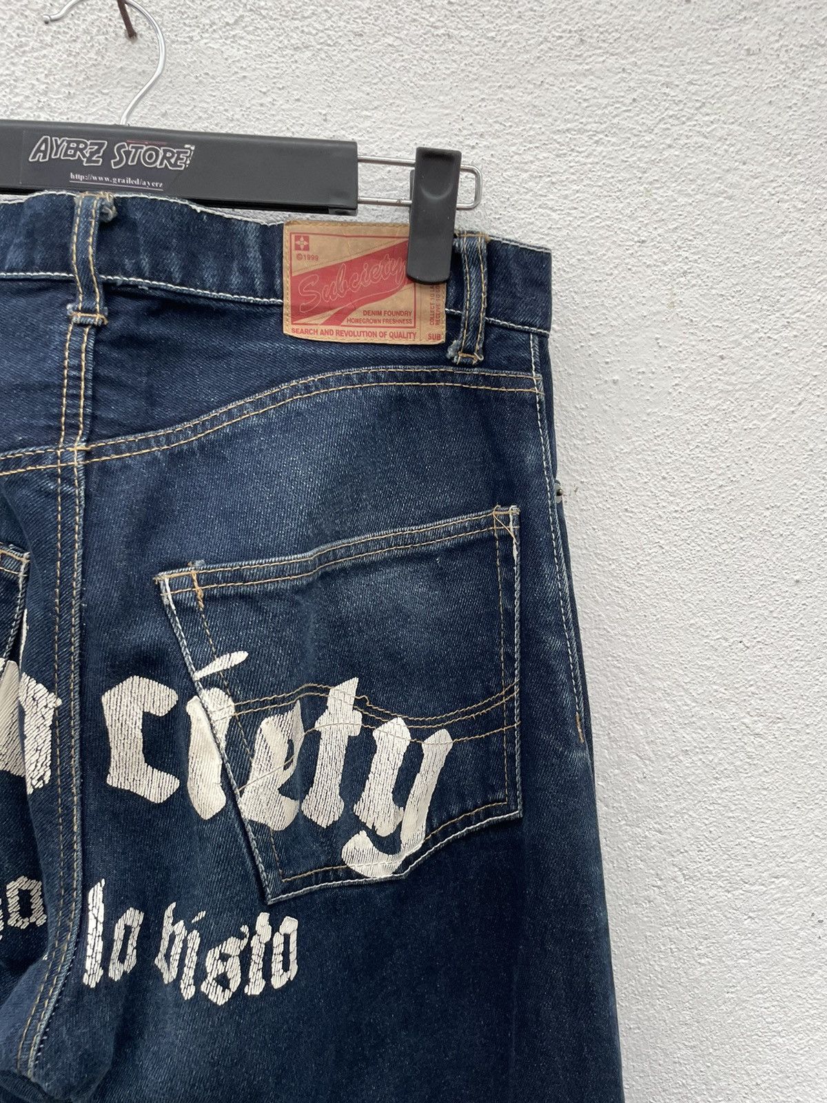 If Six Was Nine × Japanese Brand Japan Brand The Subciety Jeans Size US 30 / EU 46 - 8 Thumbnail