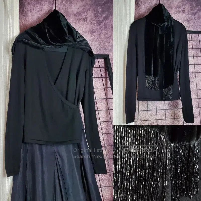 Max Mara MaxMara Black Wool Long Sleeve Sweater . Size S / US 4 / IT 40 - 1 Thumbnail