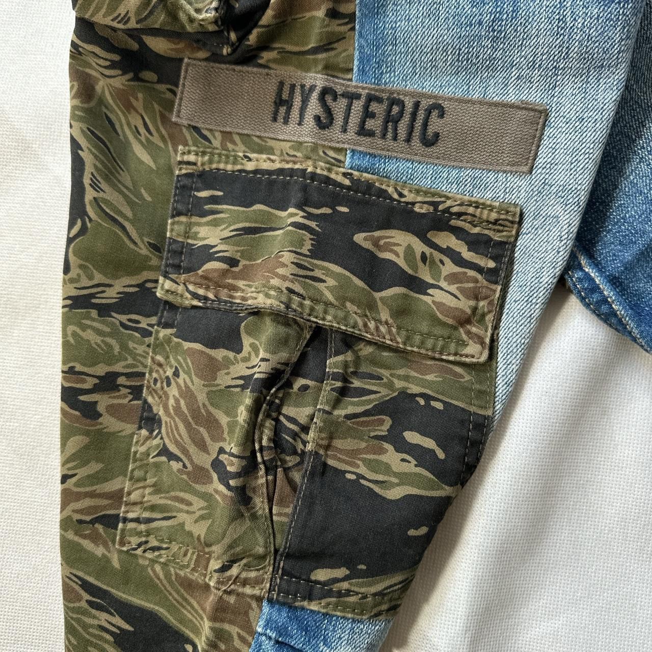 Hysteric Glamour Hysteric Glamour 2009 Tiger Camo Split Denim Jeans Size US 28 / EU 44 - 4 Thumbnail