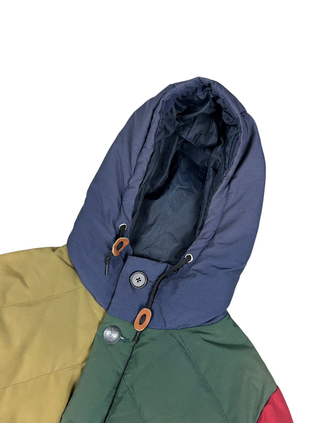 Japanese Brand × go slow caravan Go Slow Caravan Multicolor Puffer Down Jacket Size US L / EU 52-54 / 3 - 3 Thumbnail