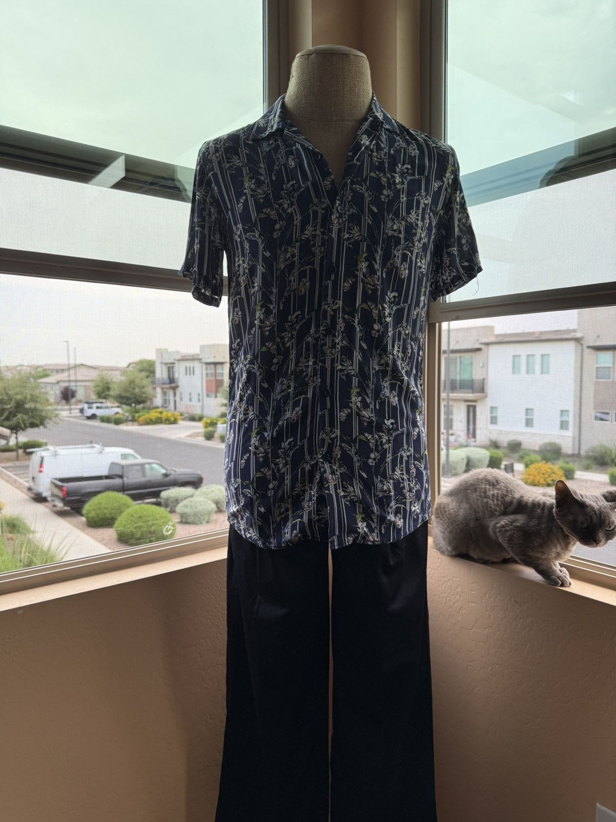 River Island Medium - Retro Pattern Zip Jacket - Boho Streetwear Vibes Size US M / EU 48-50 / 2 - 2 Thumbnail