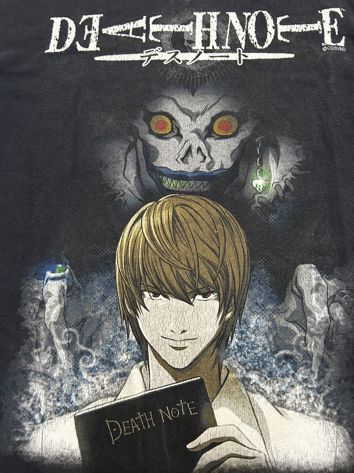 Anime Vintage Death Note Shonen Jump Anime Manga Shirt Sunfaded Size US S / EU 44-46 / 1 - 2 Thumbnail