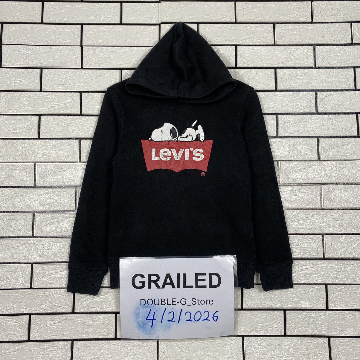 Levi's 📌Hoodie Pull Over Levi's Big Logo Snoopy Size US M / EU 48-50 / 2 - 1 Thumbnail