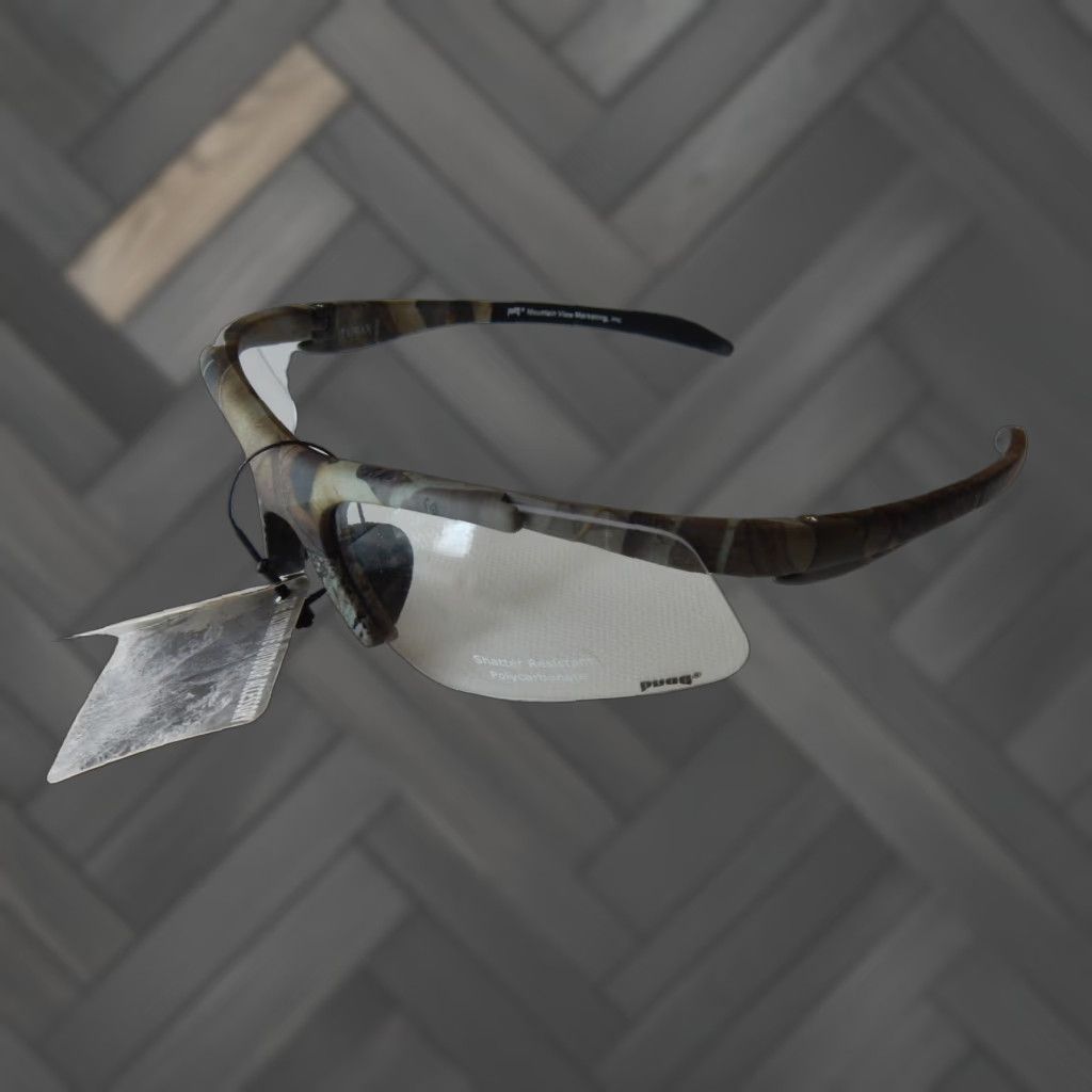 Realtree Pugs Sunglasses Realtree Camouflage Green Frame Men Clear Lens Size ONE SIZE - 1 Thumbnail